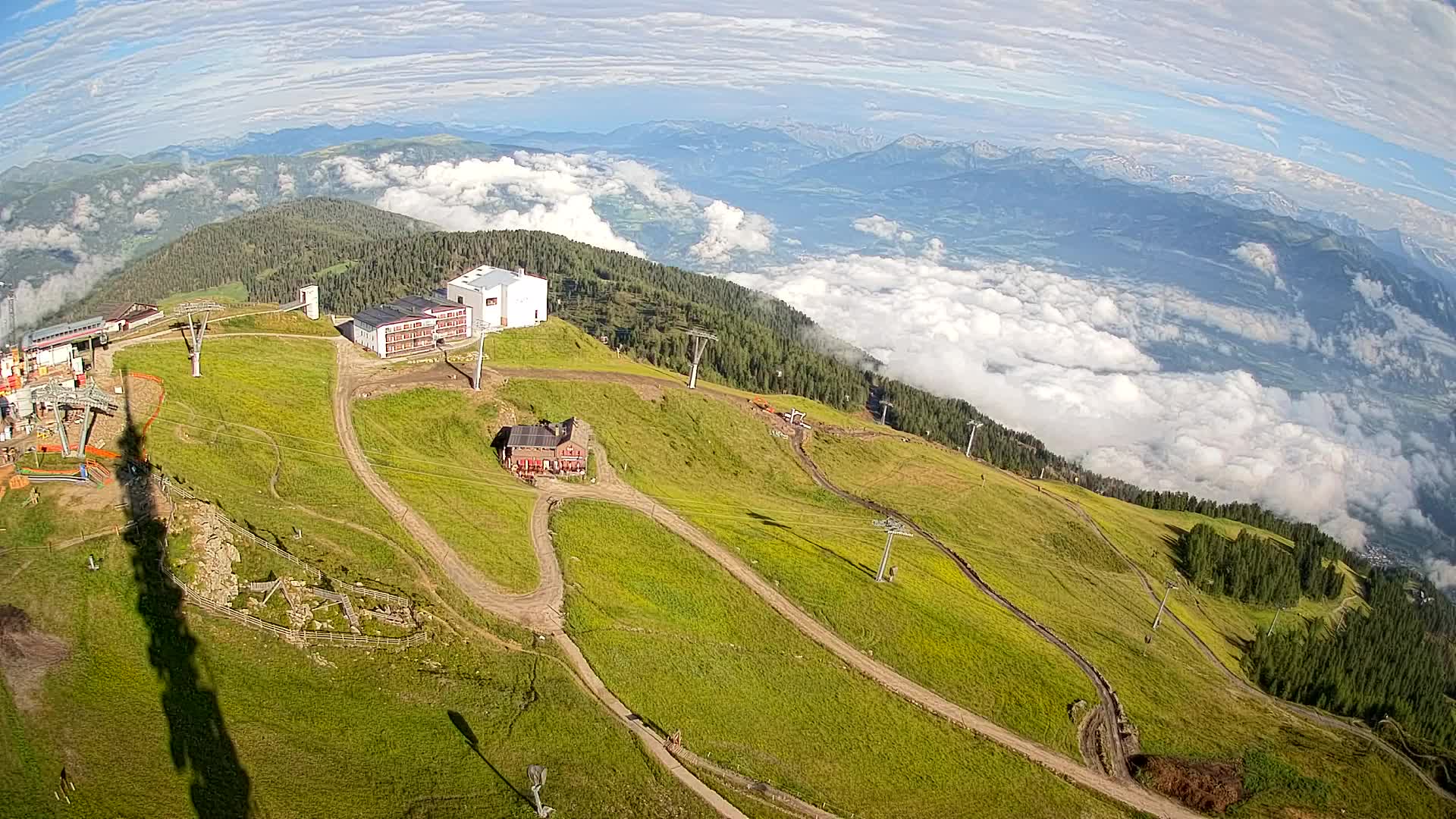 Skijalište Kronplatz – vrh | pogled na Bruneck