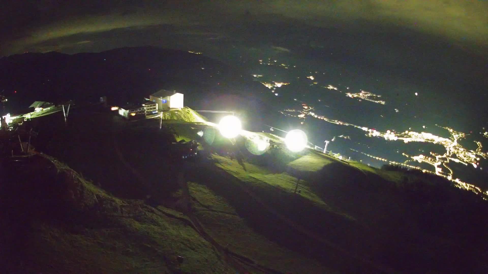 Skigebiet Kronplatz Gipfel | Blick auf Bruneck