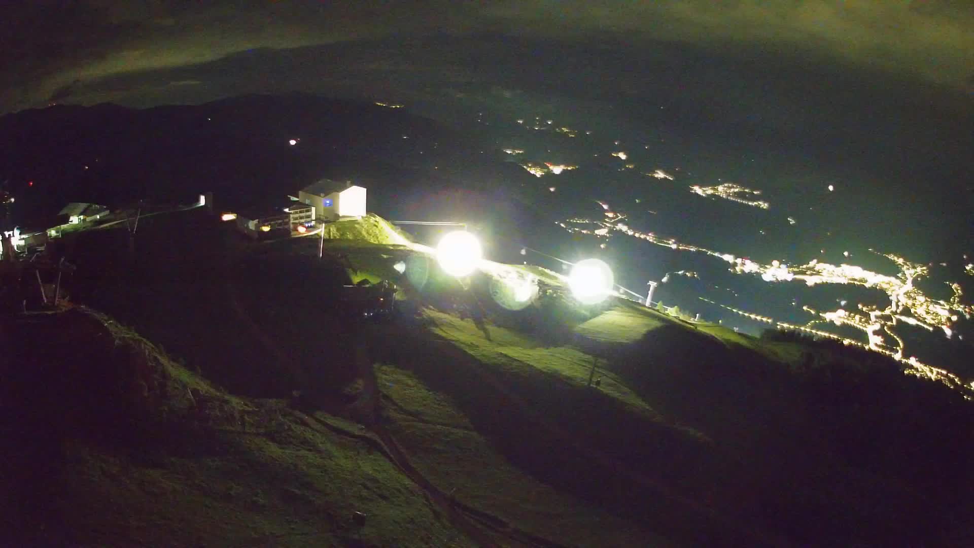 Skigebiet Kronplatz Gipfel | Blick auf Bruneck