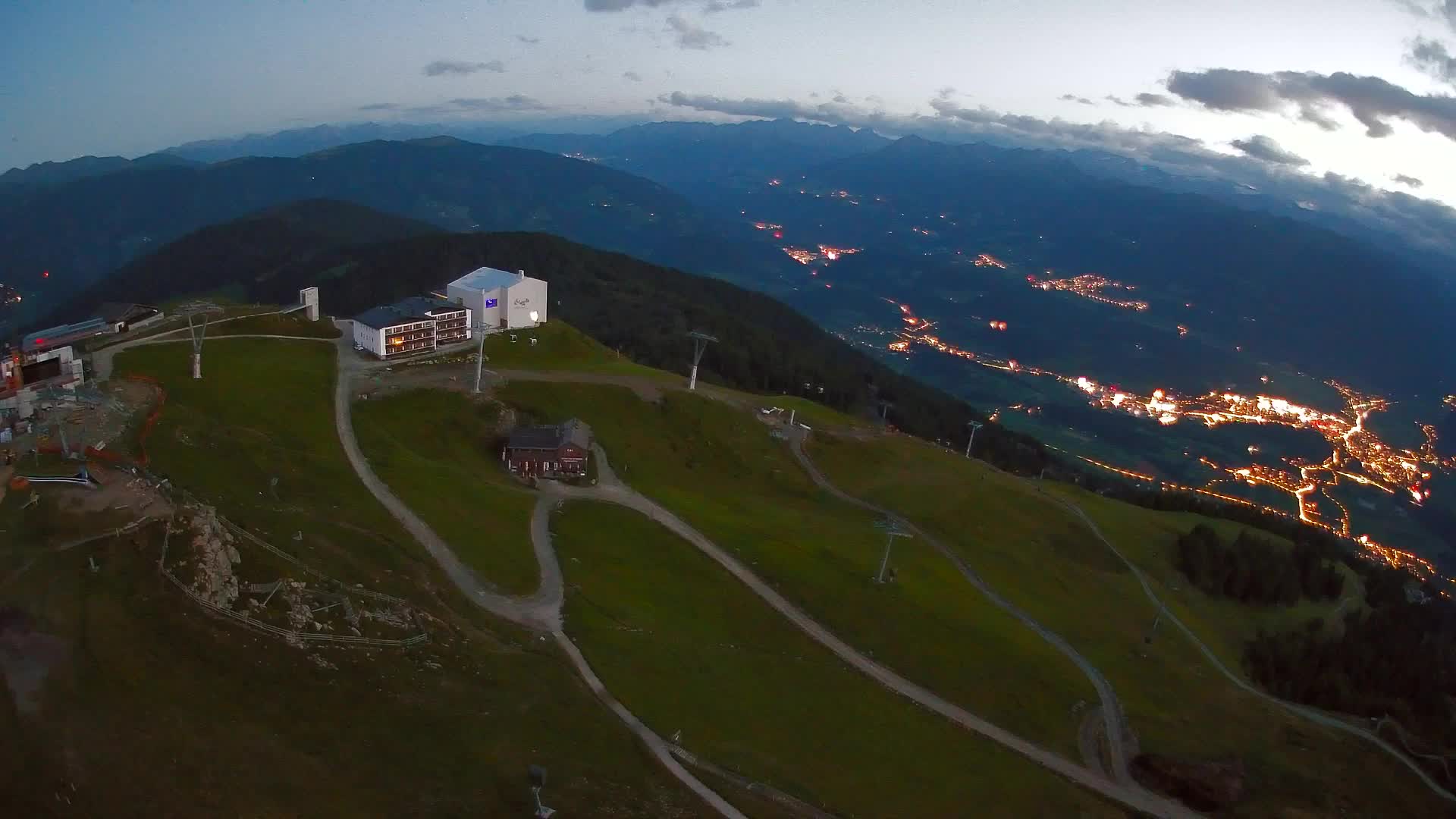 Smučišče Kronplatz – vrh | pogled na Bruneck