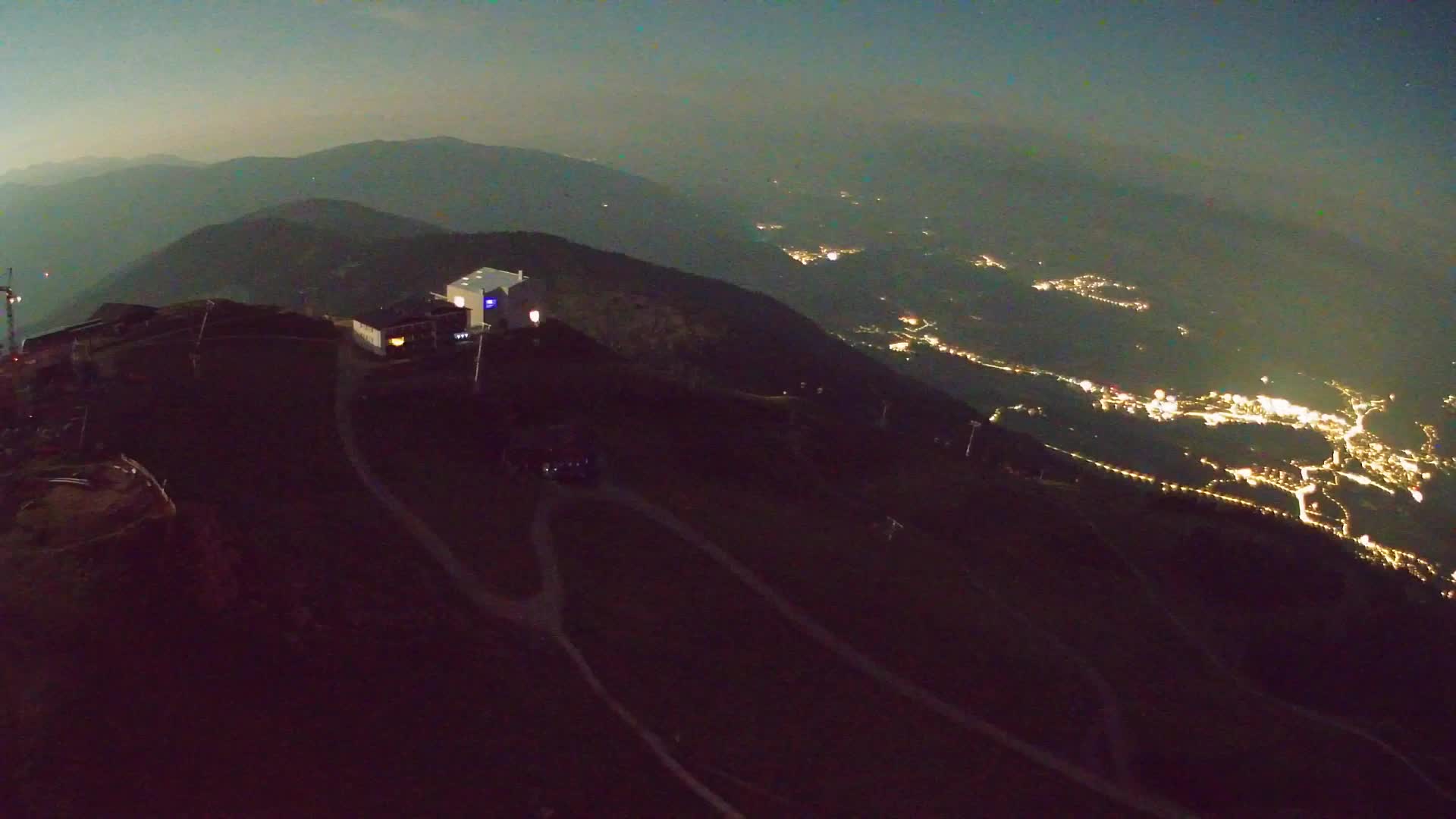 Skigebiet Kronplatz Gipfel | Blick auf Bruneck