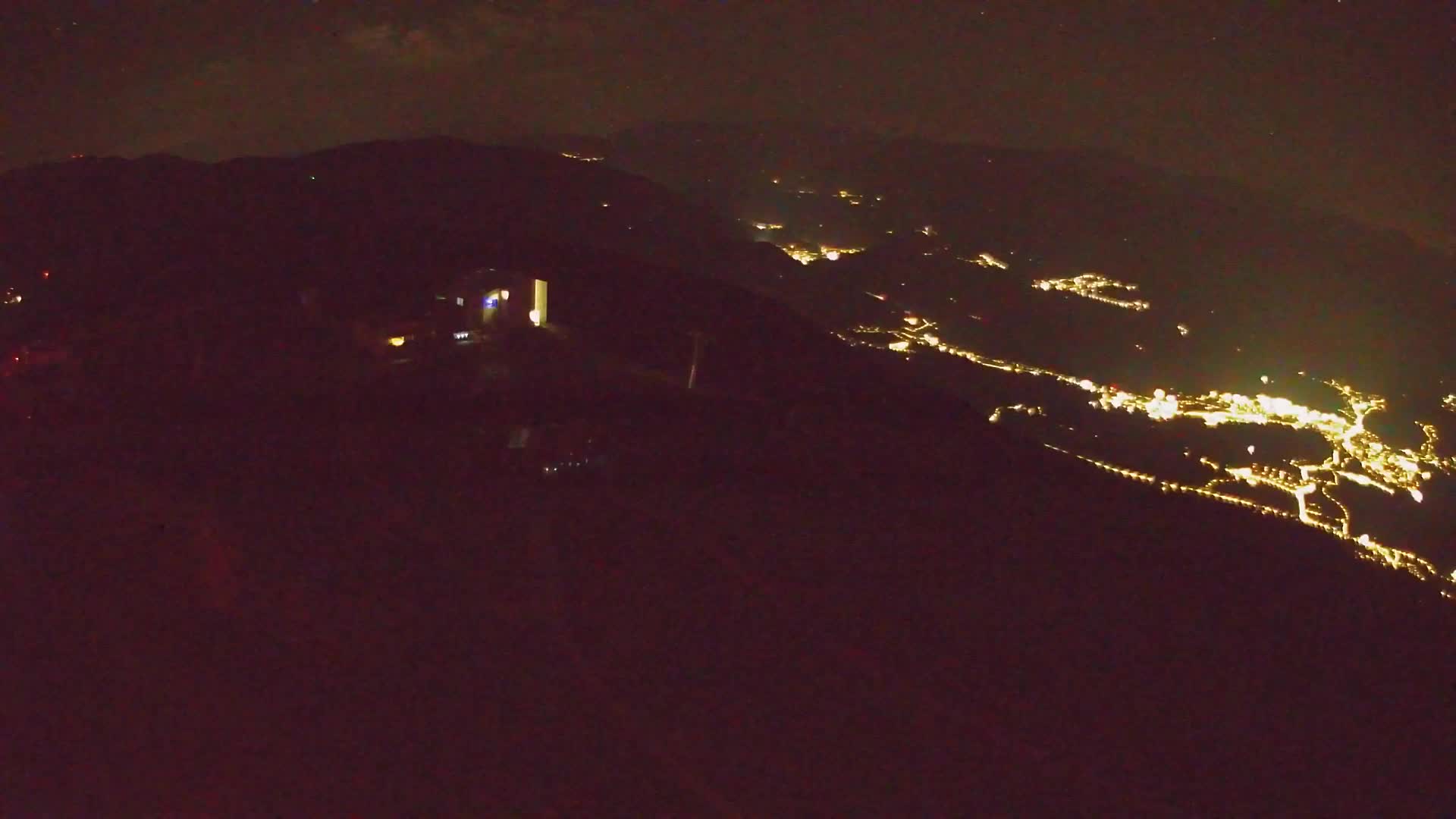 Skigebiet Kronplatz Gipfel | Blick auf Bruneck