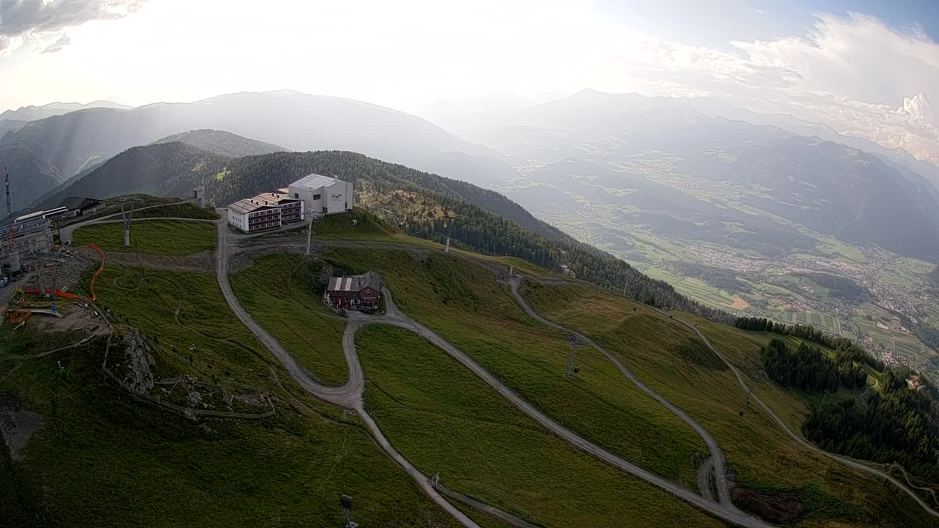 Smučišče Kronplatz – vrh | pogled na Bruneck