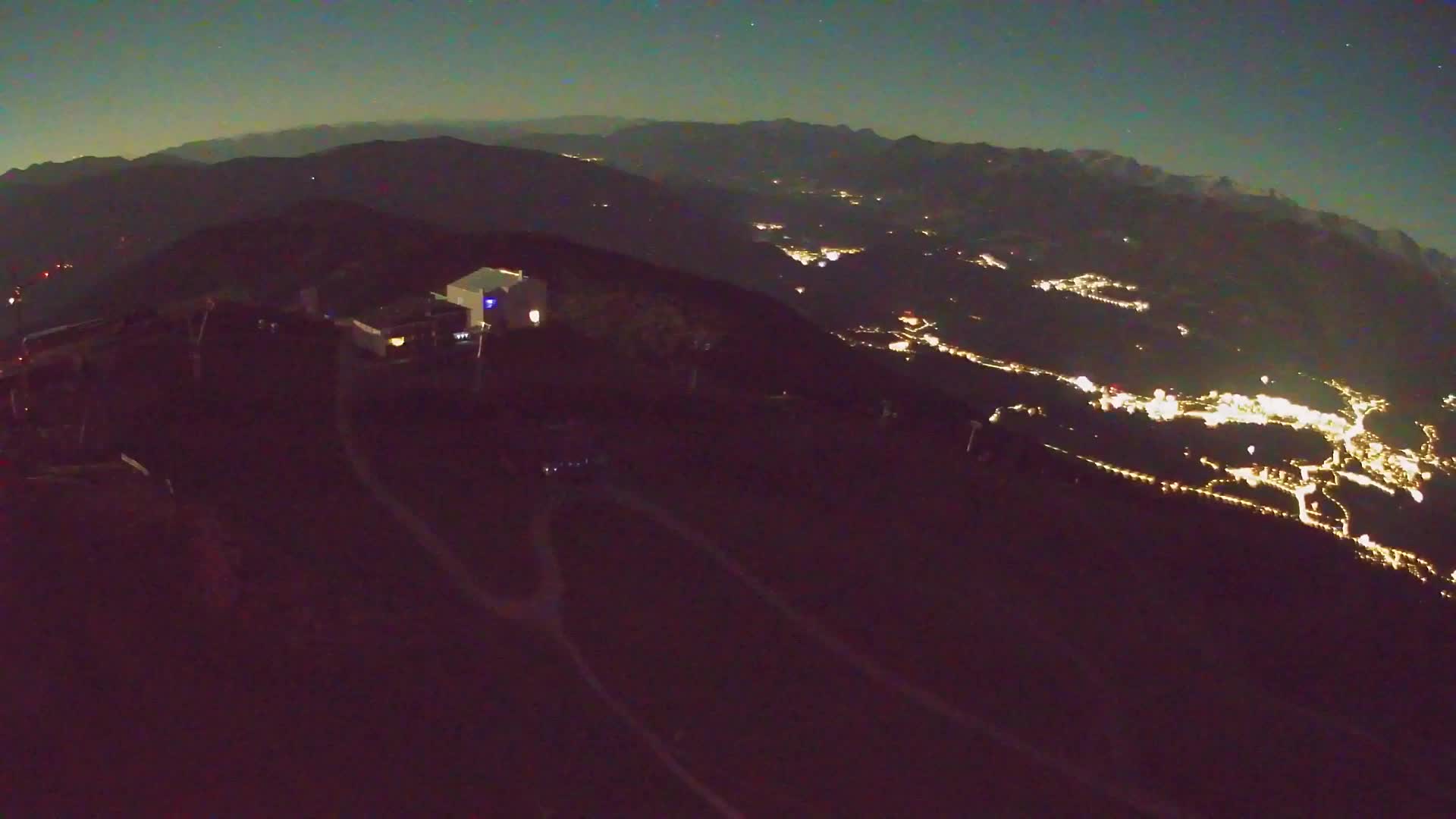 Kronplatz peak Ski resort | view to Bruneck