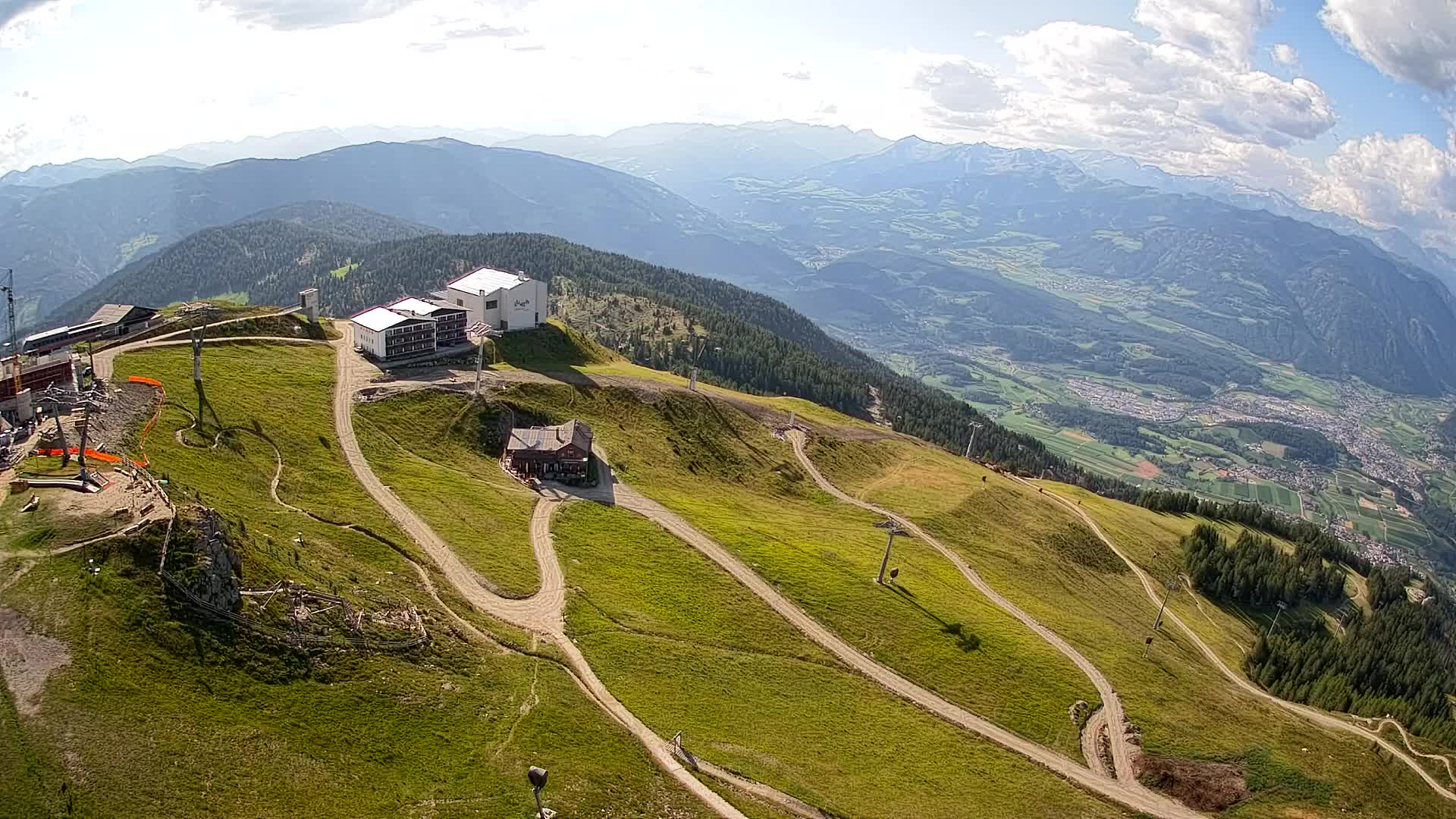 Smučišče Kronplatz – vrh | pogled na Bruneck