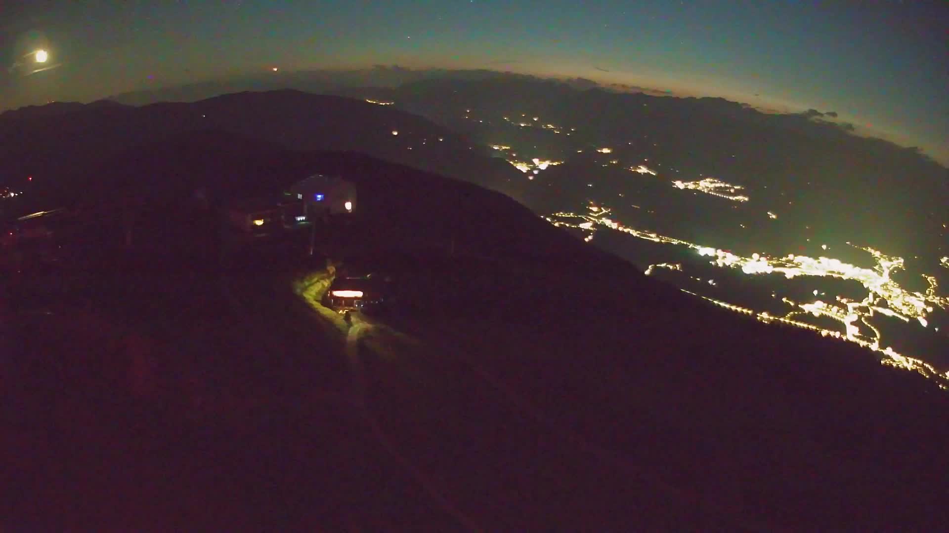Kronplatz peak Ski resort | view to Bruneck
