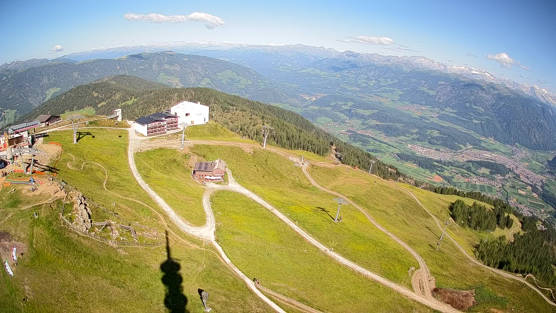 Smučišče Kronplatz – vrh | pogled na Bruneck