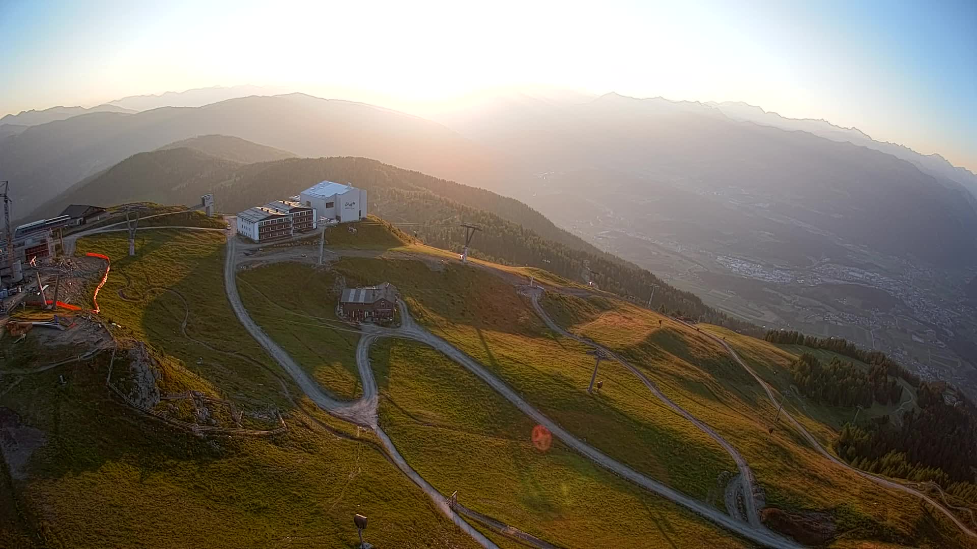Stazione sciistica di Plan de Corones | vista su Brunico