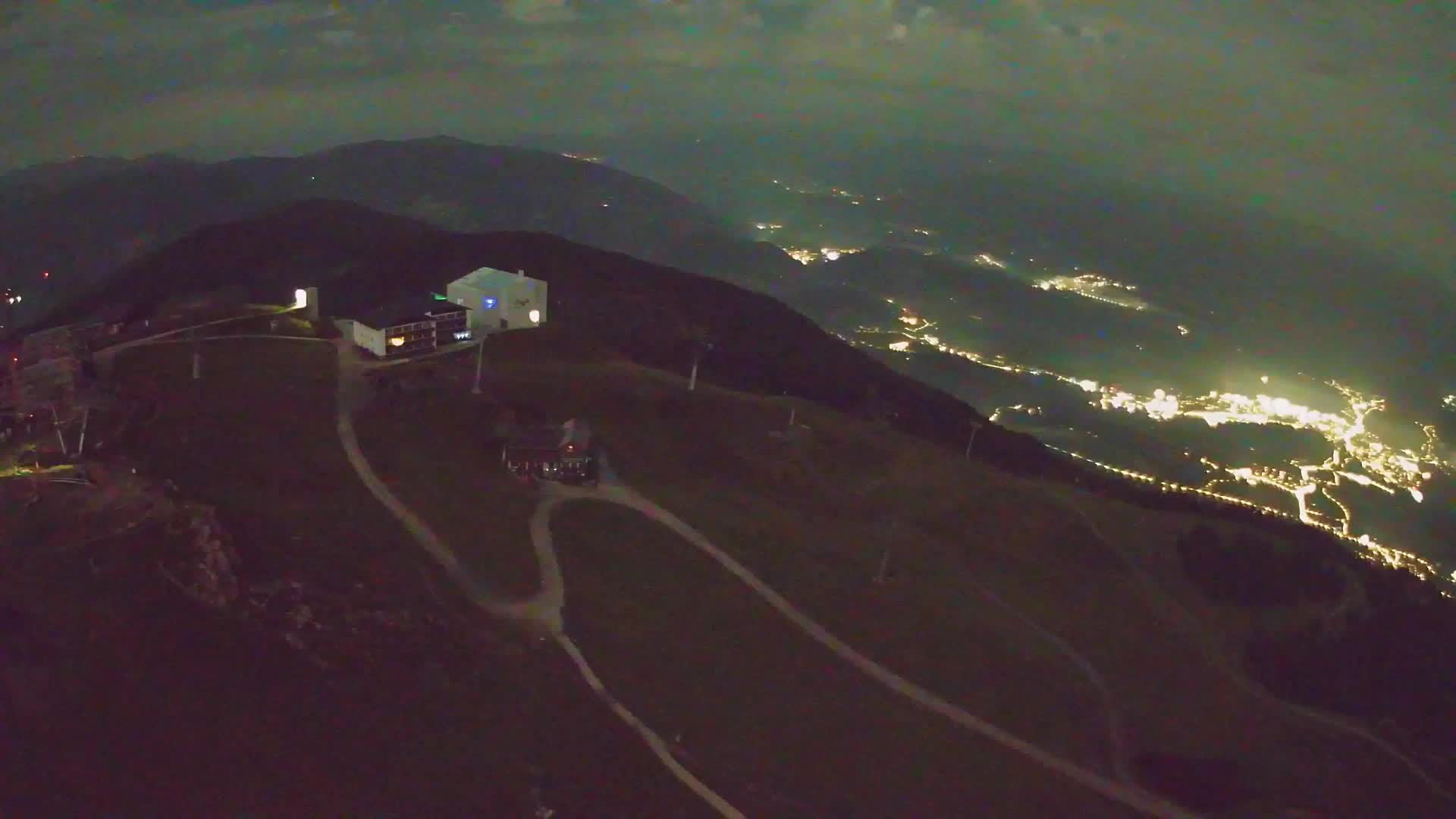 Kronplatz peak Ski resort | view to Bruneck