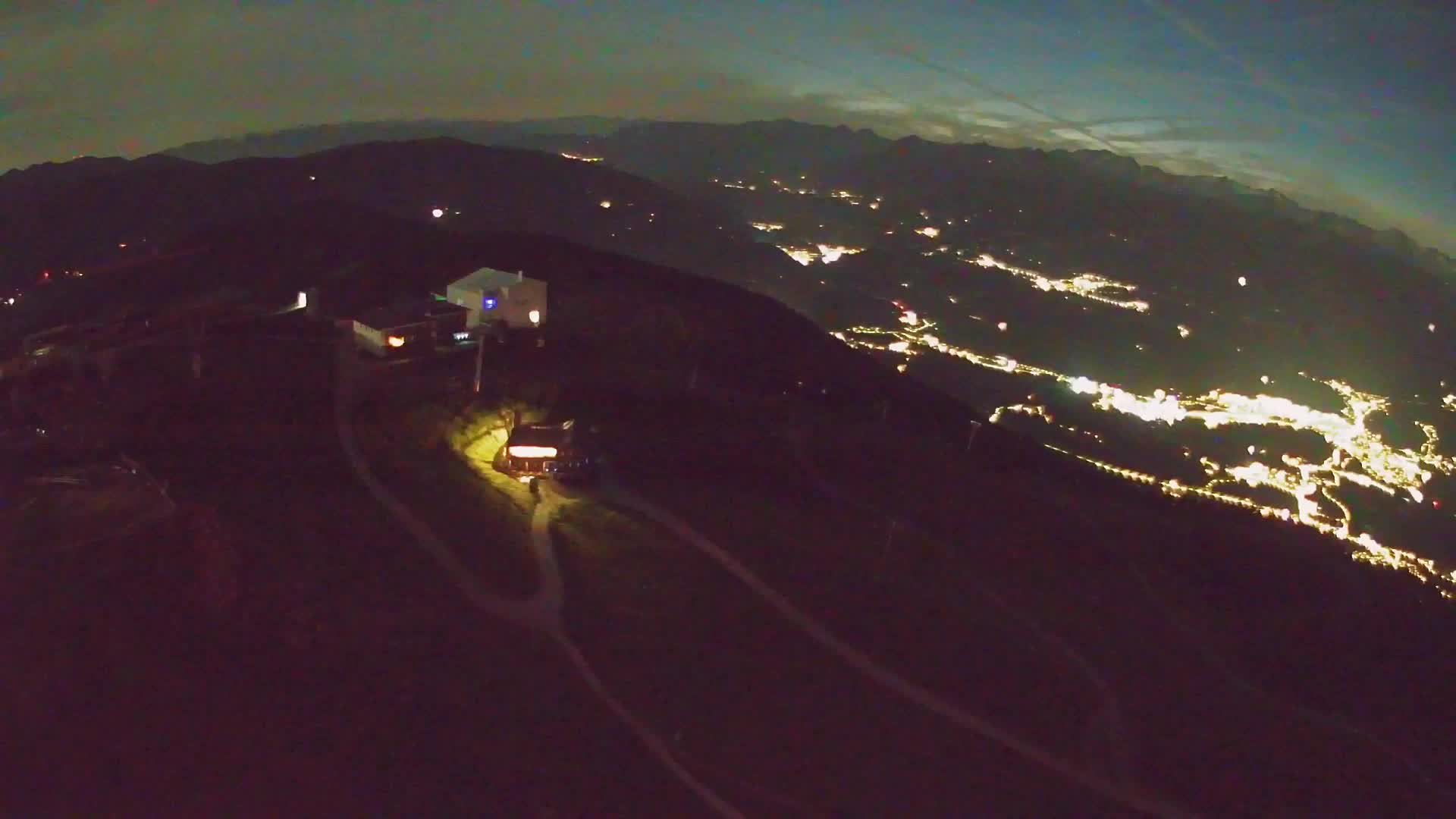 Kronplatz peak Ski resort | view to Bruneck