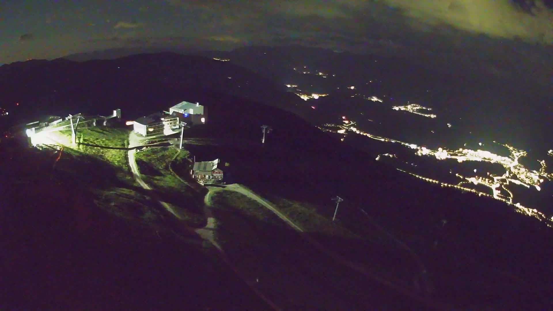 Station de ski Kronplatz sommet | vue sur Brunico