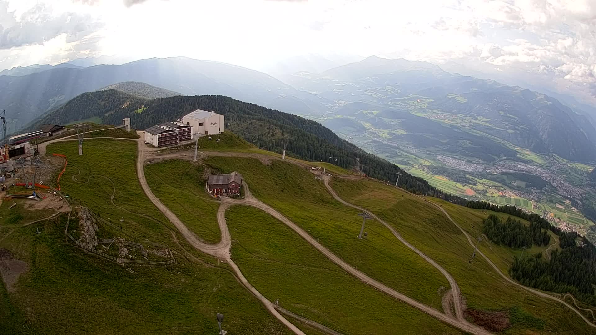 Smučišče Kronplatz – vrh | pogled na Bruneck