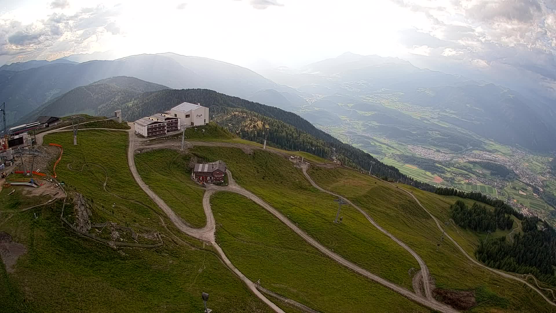 Smučišče Kronplatz – vrh | pogled na Bruneck