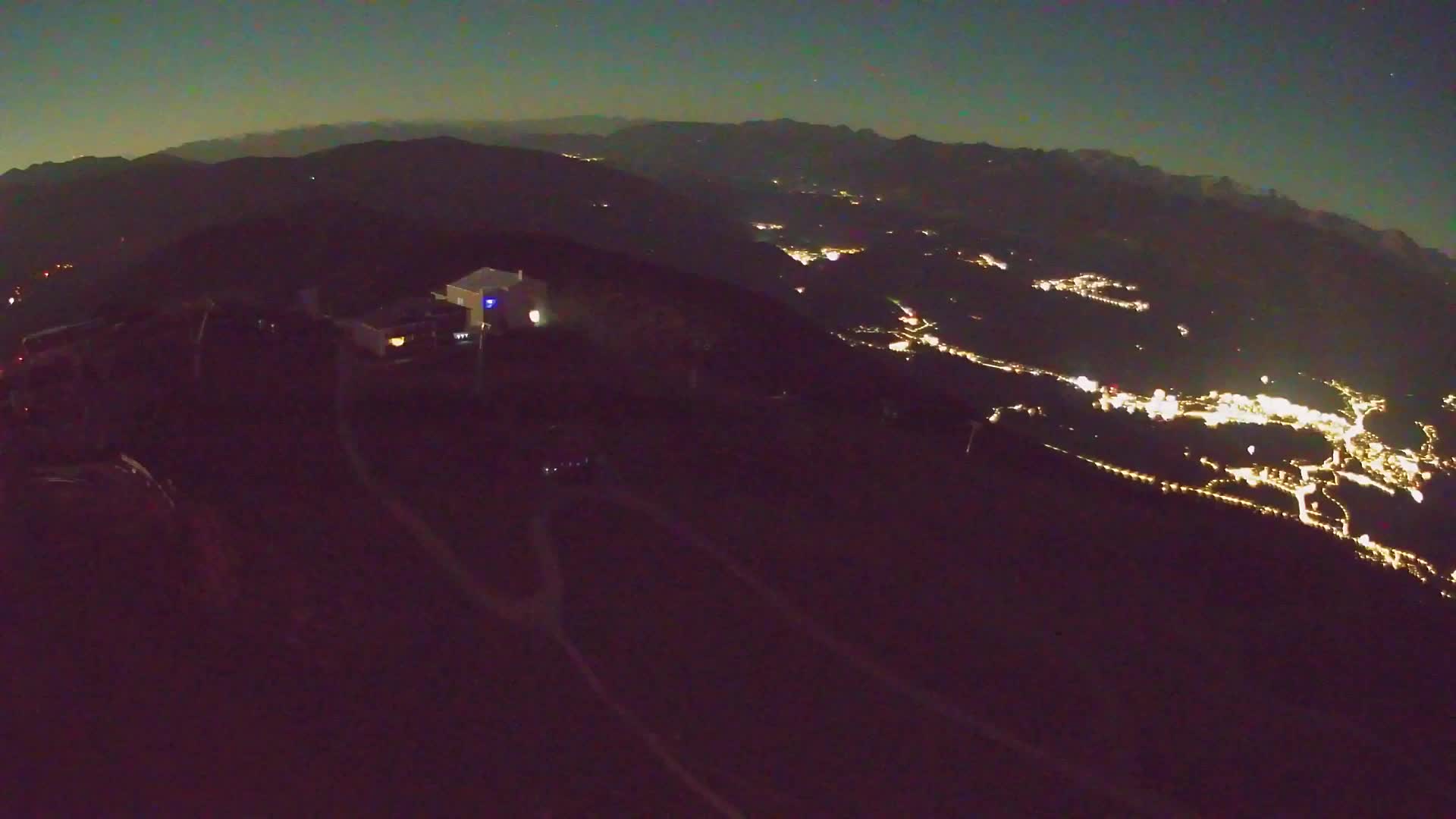 Skigebiet Kronplatz Gipfel | Blick auf Bruneck