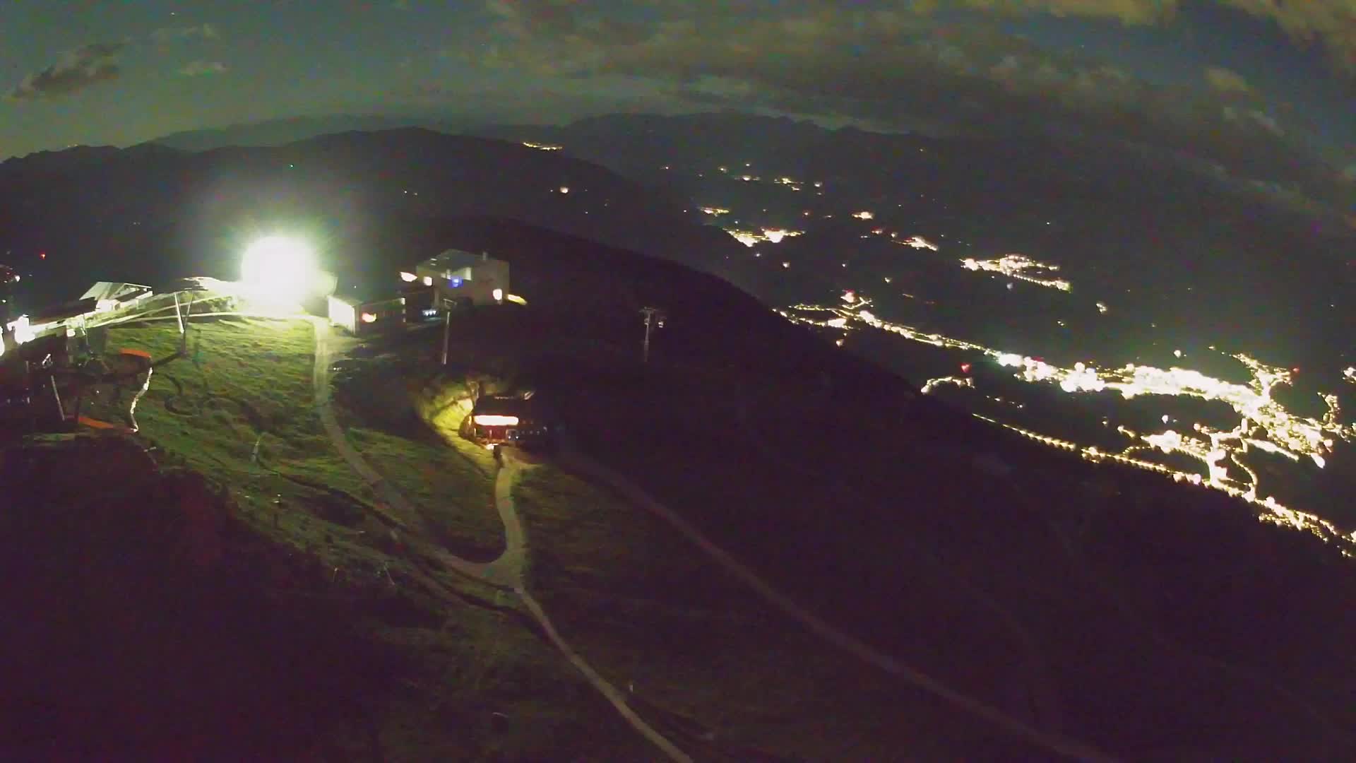 Kronplatz peak Ski resort | view to Bruneck