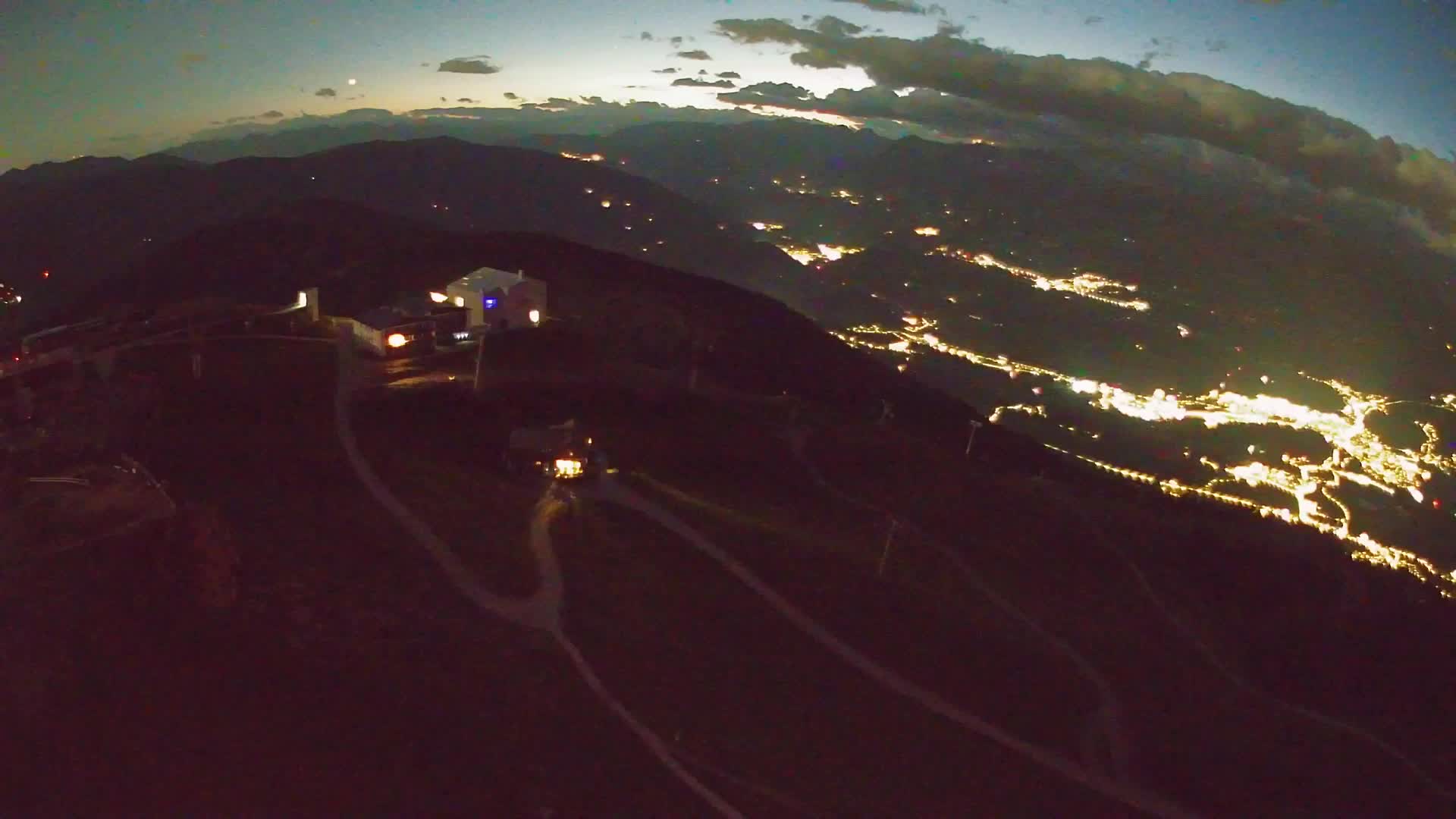 Skigebiet Kronplatz Gipfel | Blick auf Bruneck