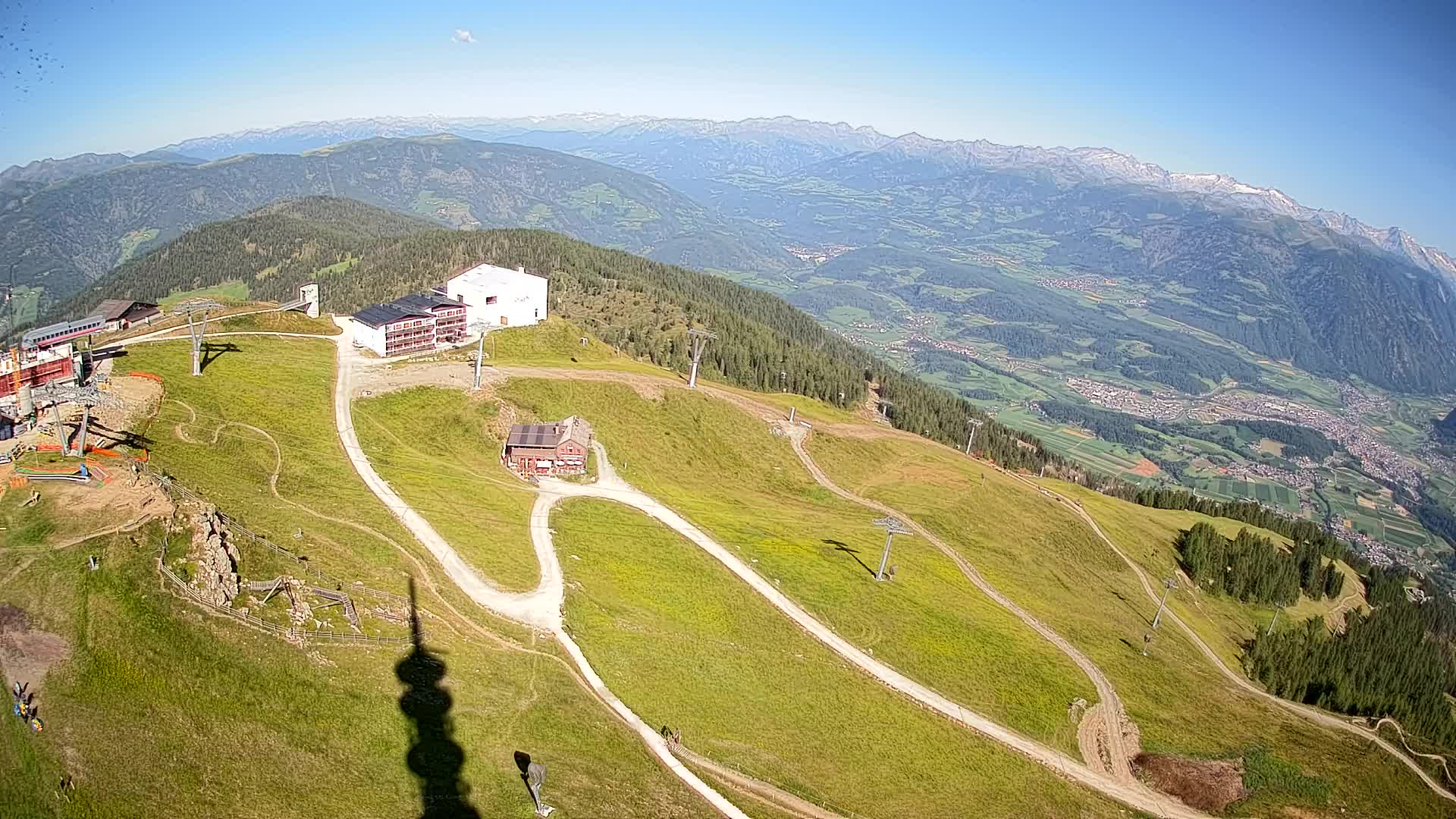 Smučišče Kronplatz – vrh | pogled na Bruneck