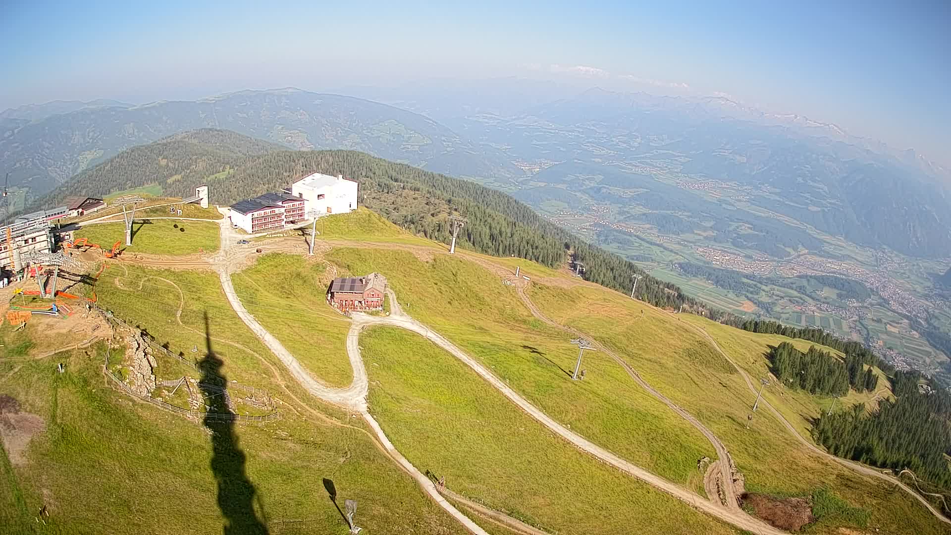 Smučišče Kronplatz – vrh | pogled na Bruneck
