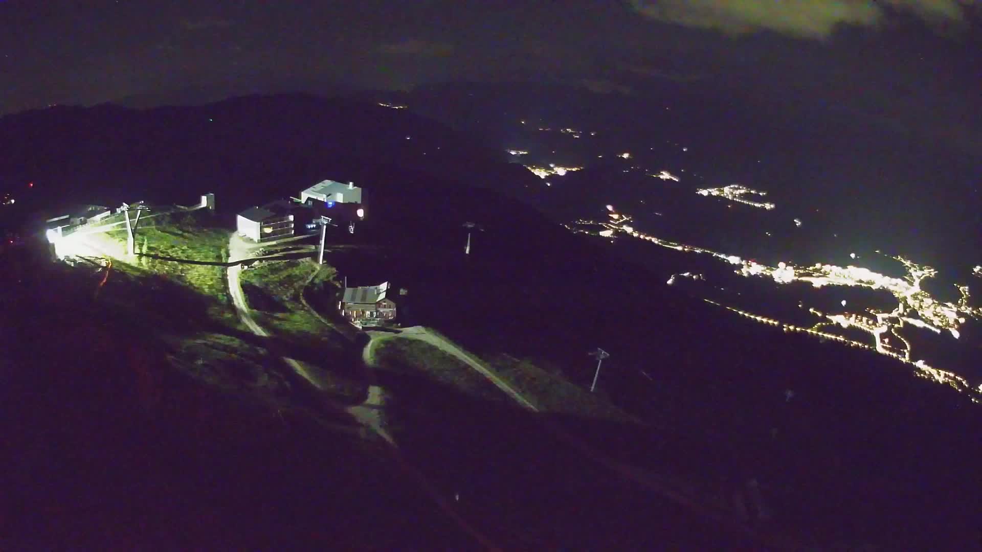 Skigebiet Kronplatz Gipfel | Blick auf Bruneck