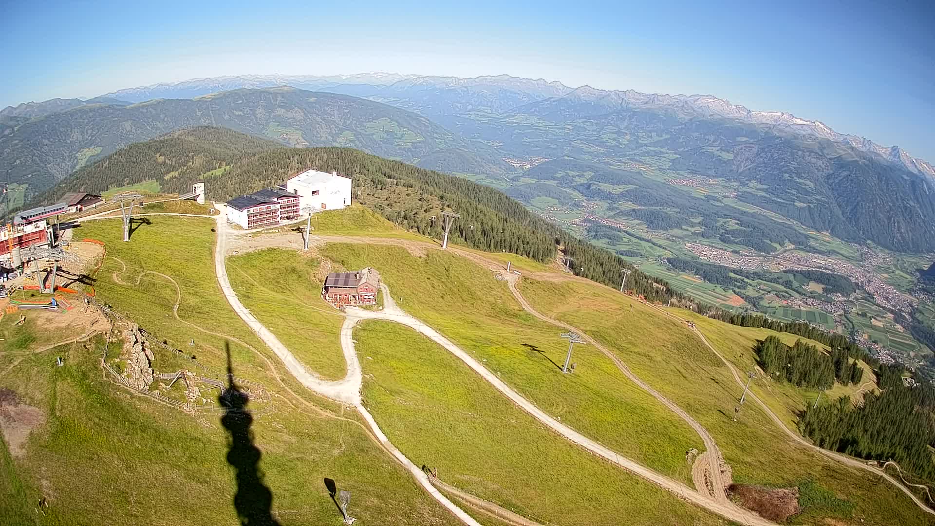 Smučišče Kronplatz – vrh | pogled na Bruneck
