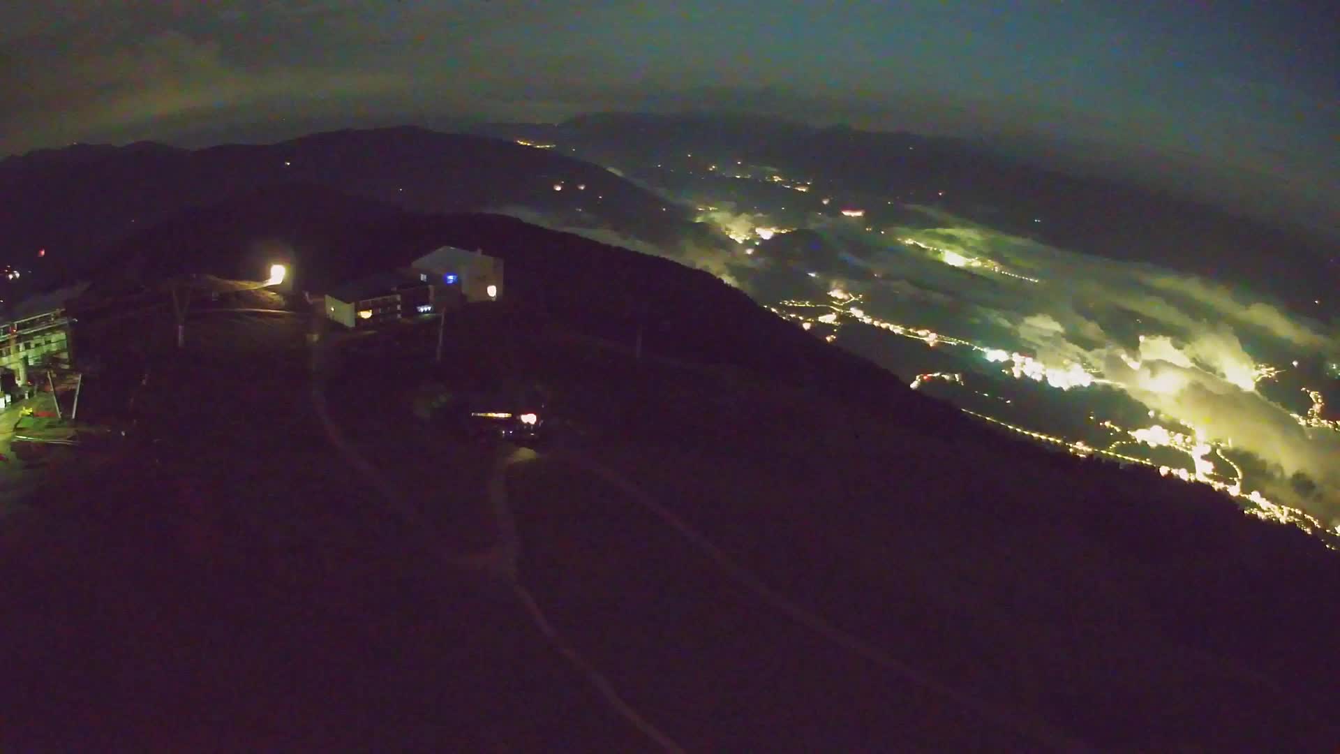Kronplatz peak Ski resort | view to Bruneck