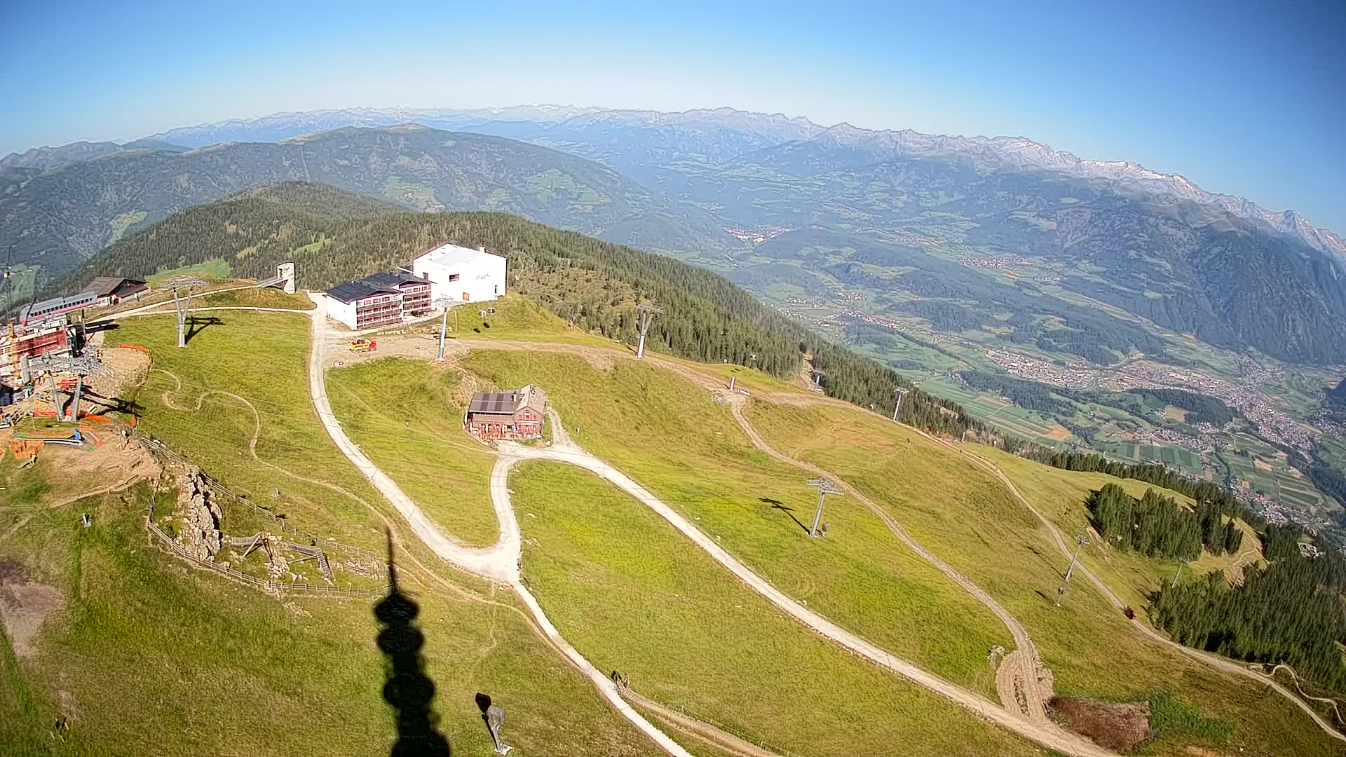 Smučišče Kronplatz – vrh | pogled na Bruneck
