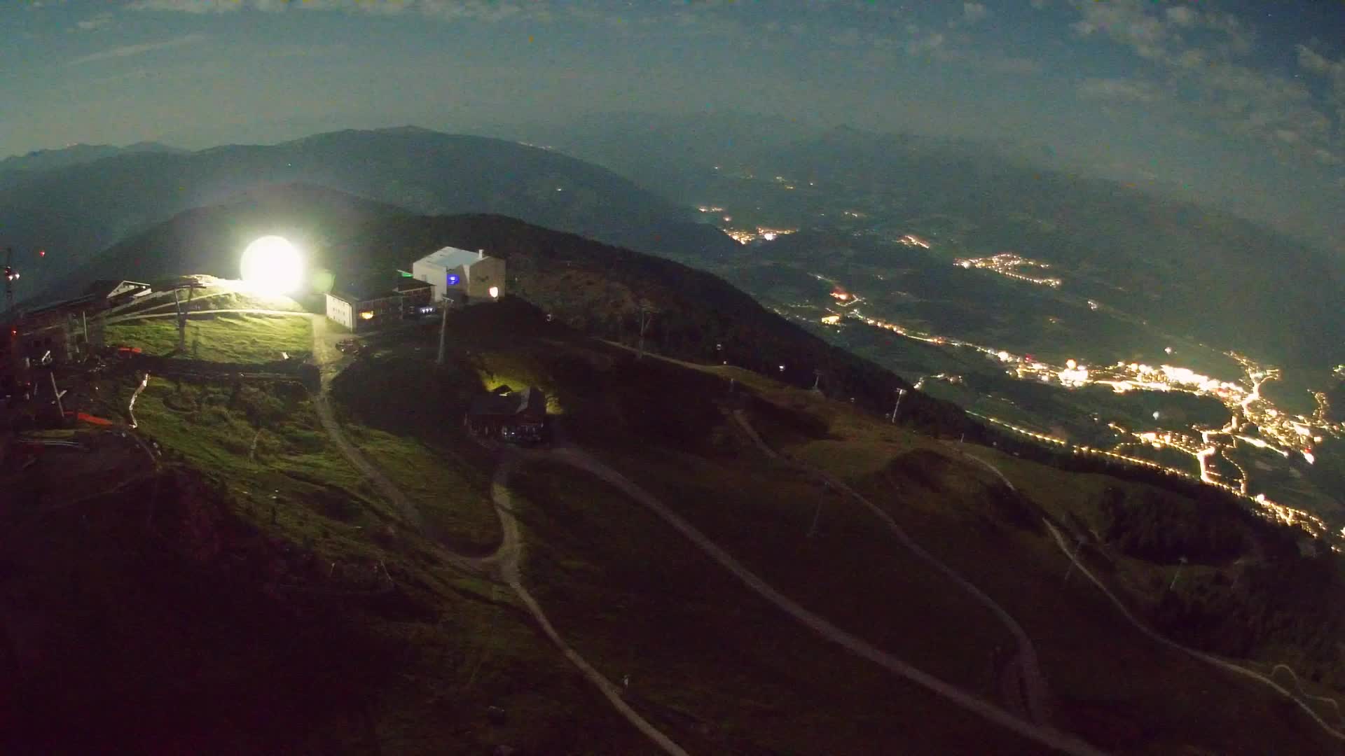 Kronplatz peak Ski resort | view to Bruneck