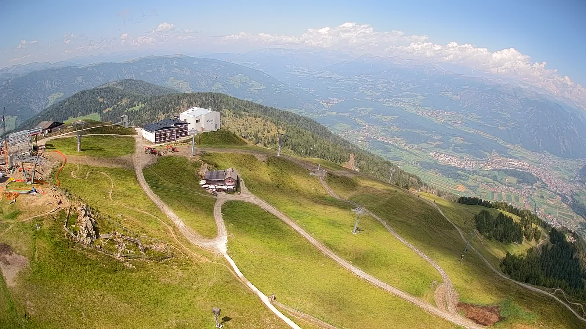 Smučišče Kronplatz – vrh | pogled na Bruneck