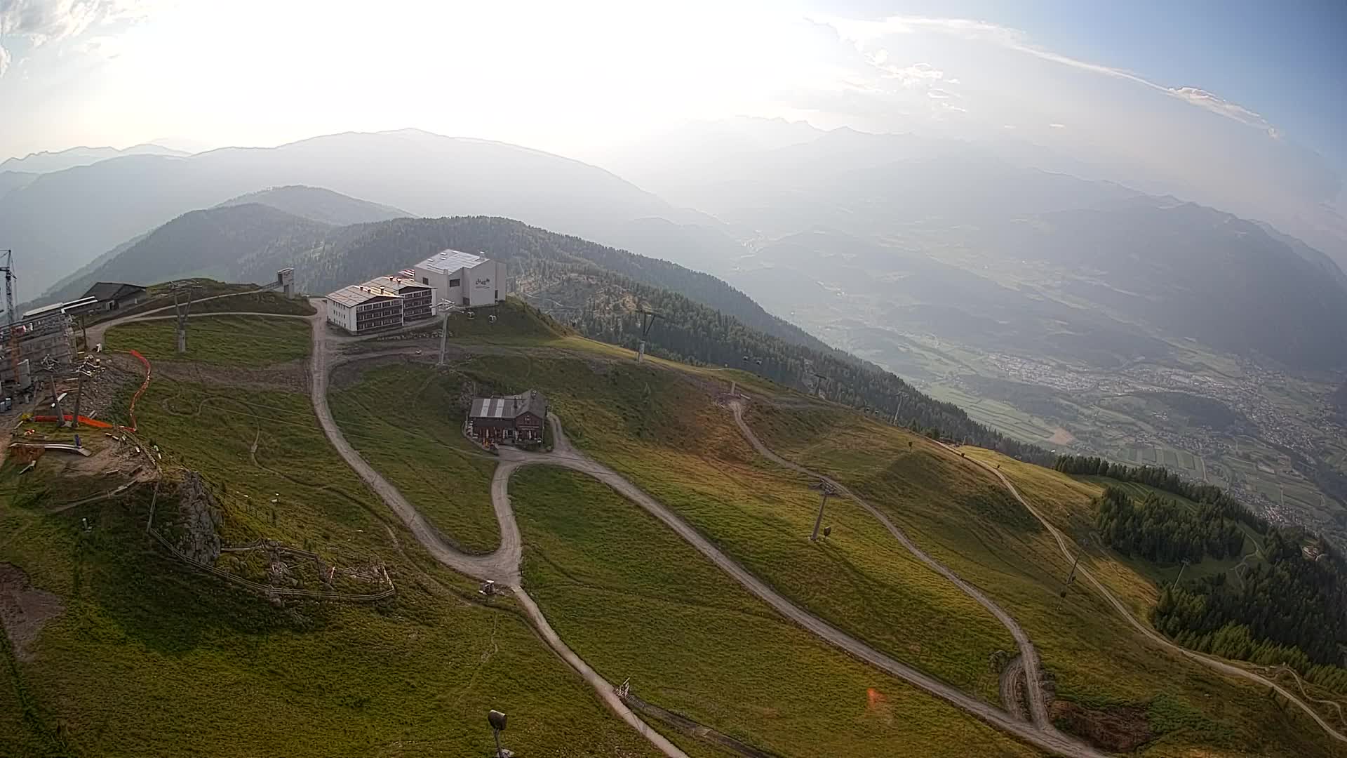 Stazione sciistica di Plan de Corones | vista su Brunico