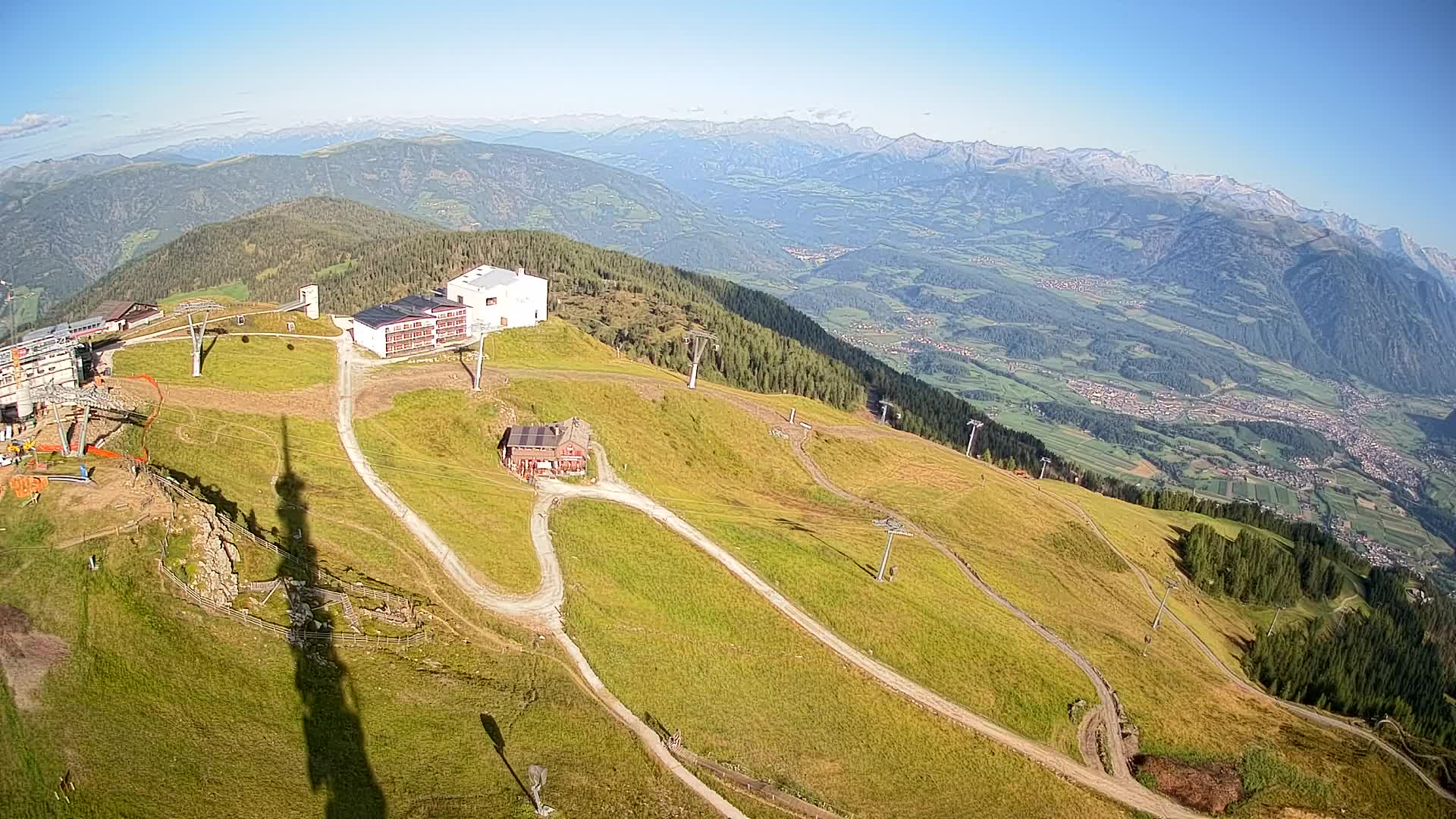 Smučišče Kronplatz – vrh | pogled na Bruneck