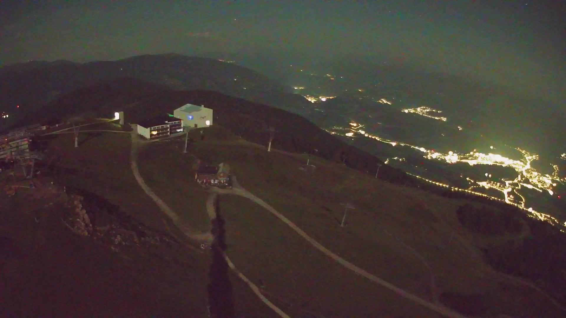 Skigebiet Kronplatz Gipfel | Blick auf Bruneck