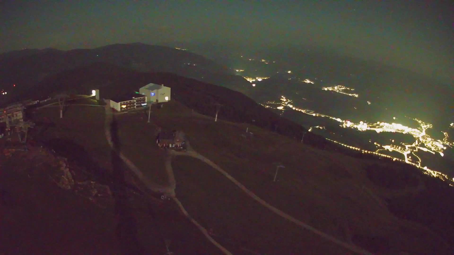 Kronplatz peak Ski resort | view to Bruneck