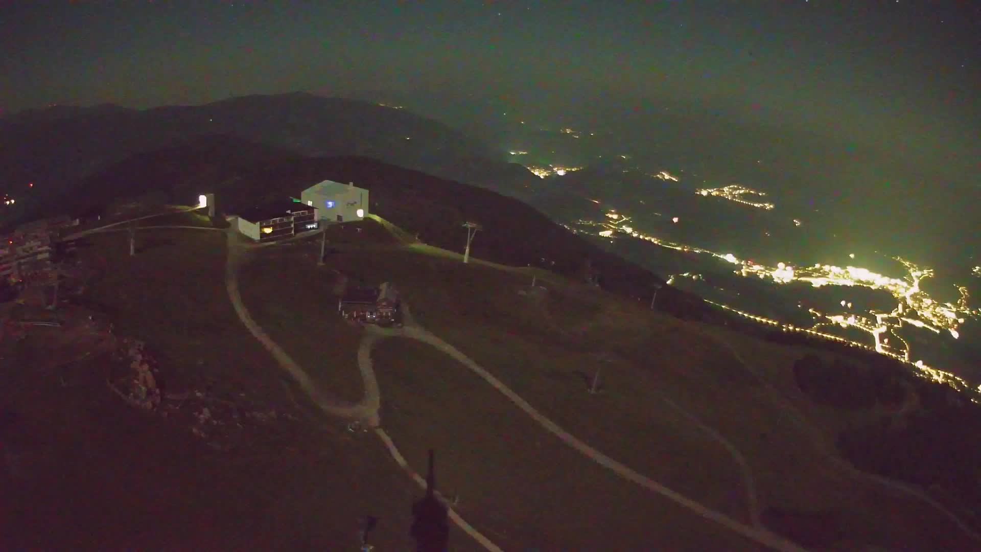 Skigebiet Kronplatz Gipfel | Blick auf Bruneck