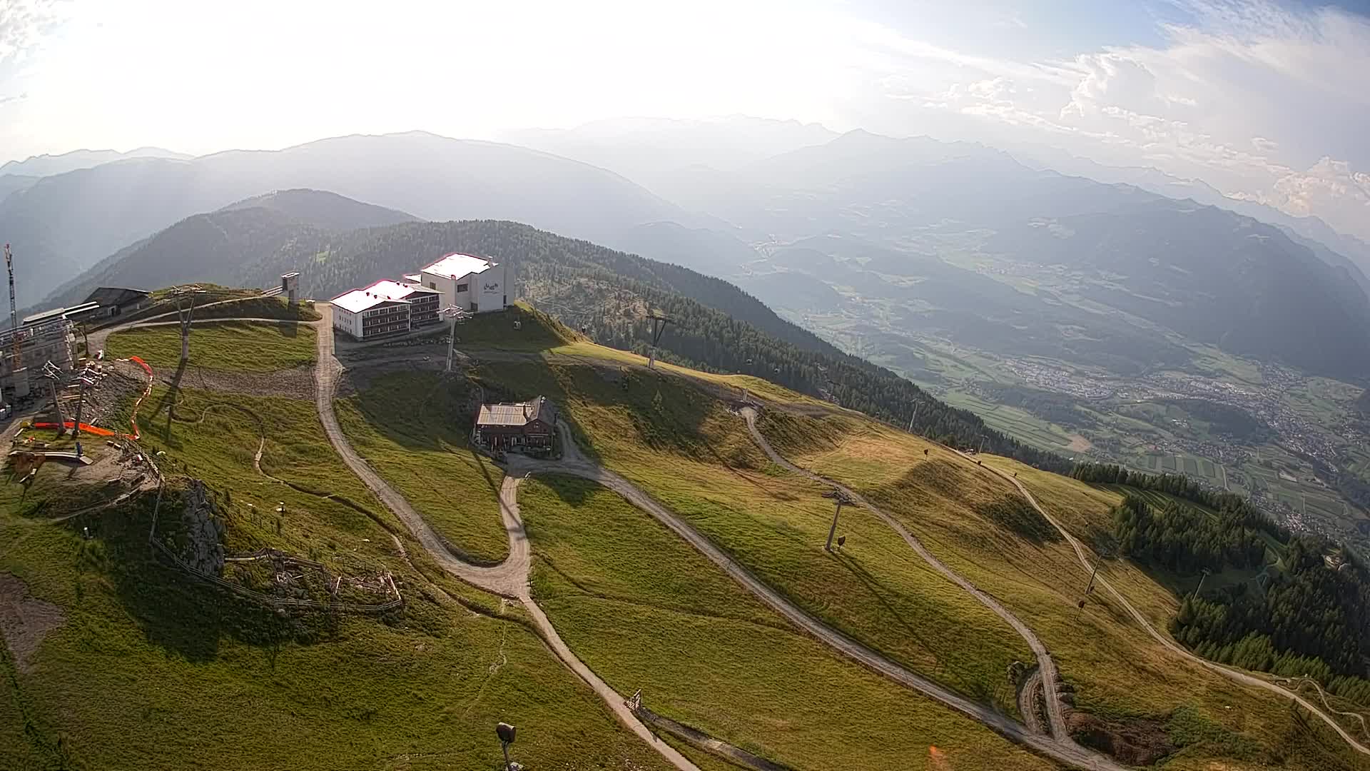 Stazione sciistica di Plan de Corones | vista su Brunico