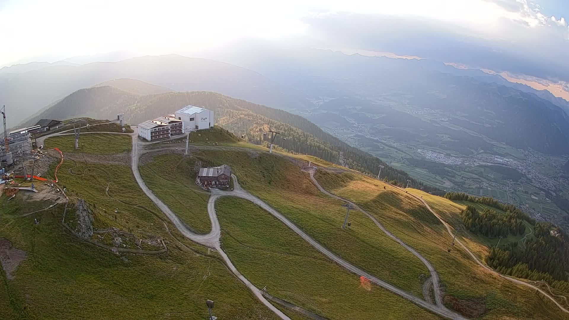 Stazione sciistica di Plan de Corones | vista su Brunico