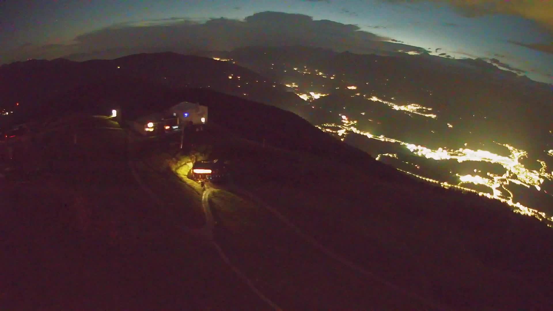 Kronplatz peak Ski resort | view to Bruneck