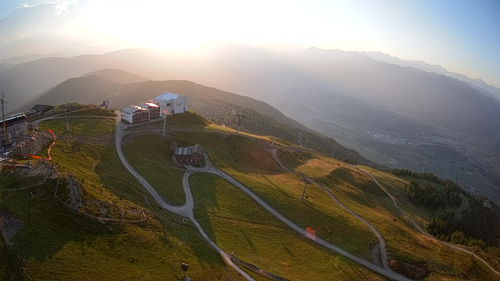 Stazione sciistica di Plan de Corones | vista su Brunico