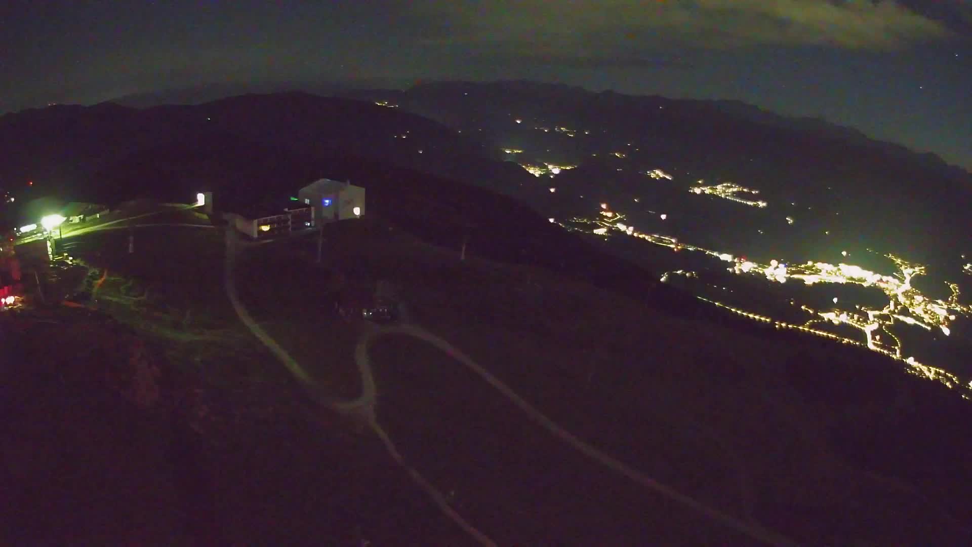 Station de ski Kronplatz sommet | vue sur Brunico