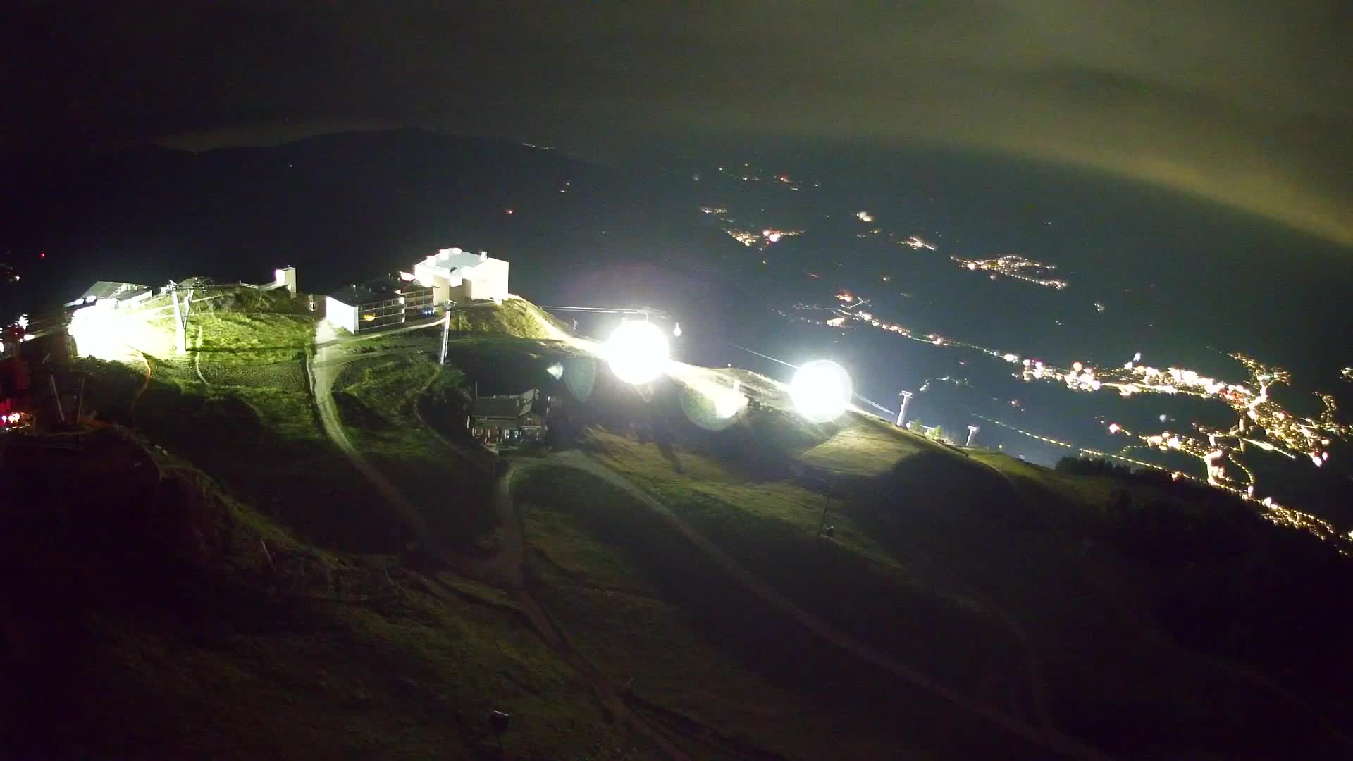 Kronplatz peak Ski resort | view to Bruneck