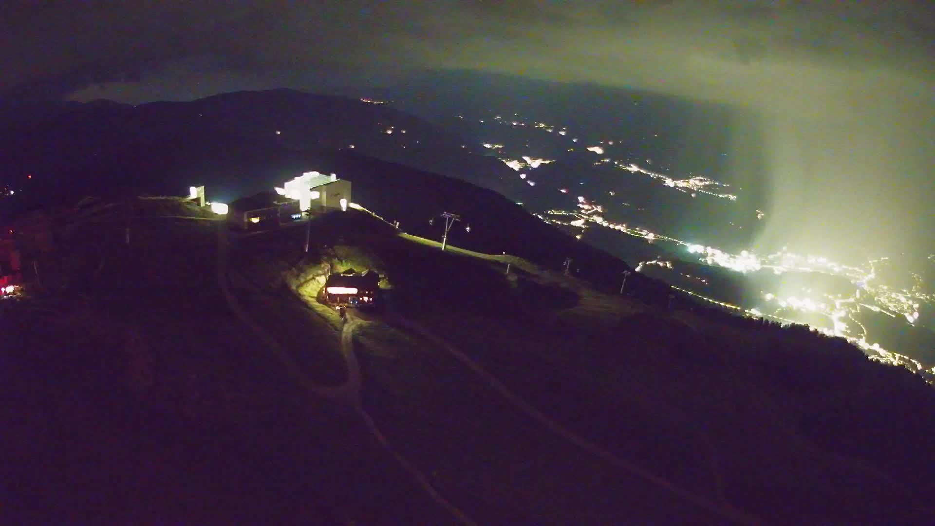 Kronplatz peak Ski resort | view to Bruneck