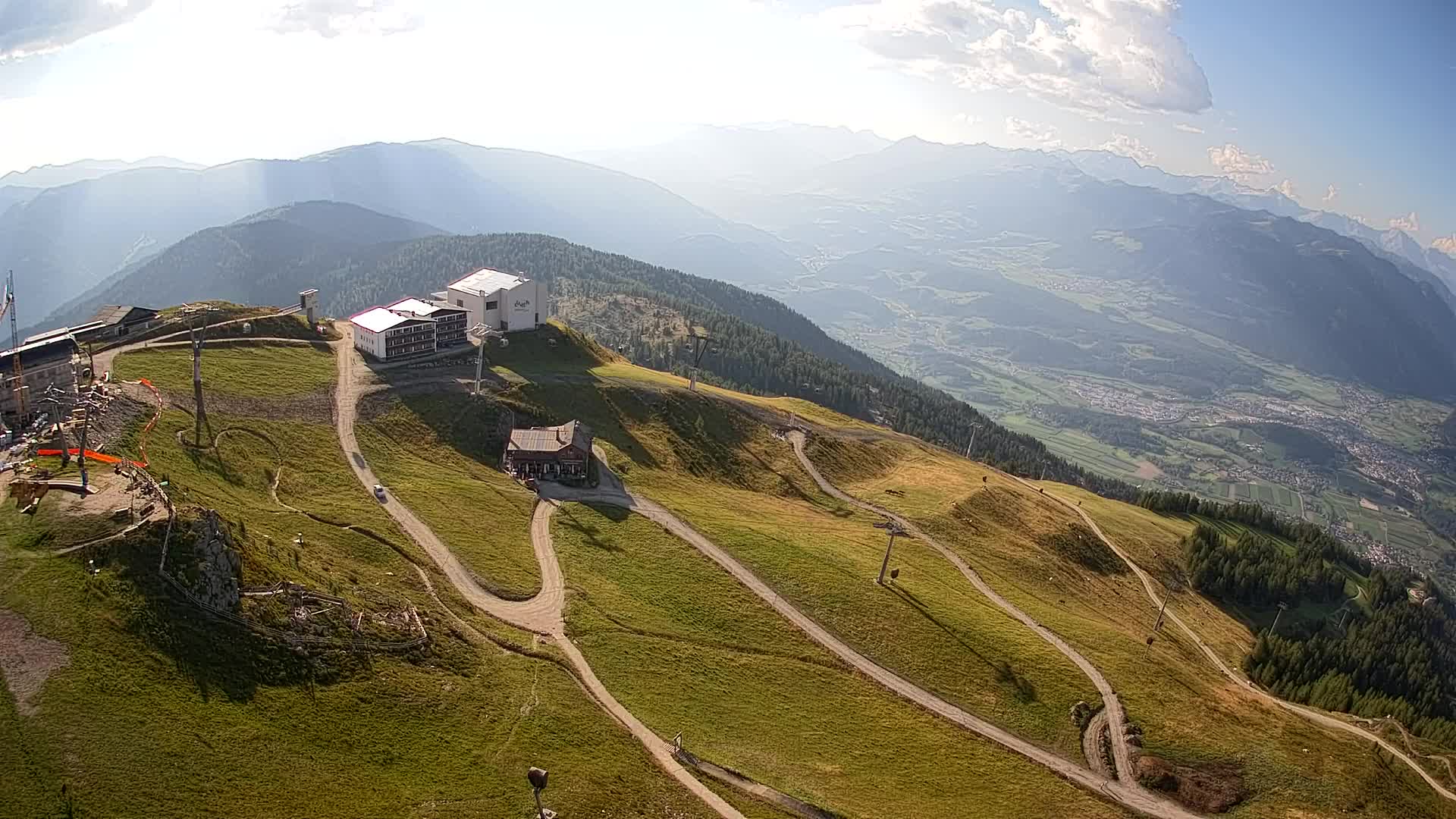 Smučišče Kronplatz – vrh | pogled na Bruneck