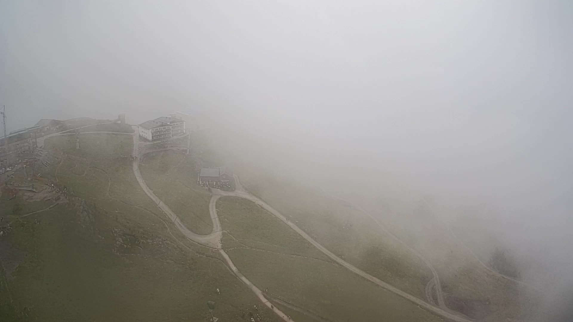 Kronplatz peak Ski resort | view to Bruneck