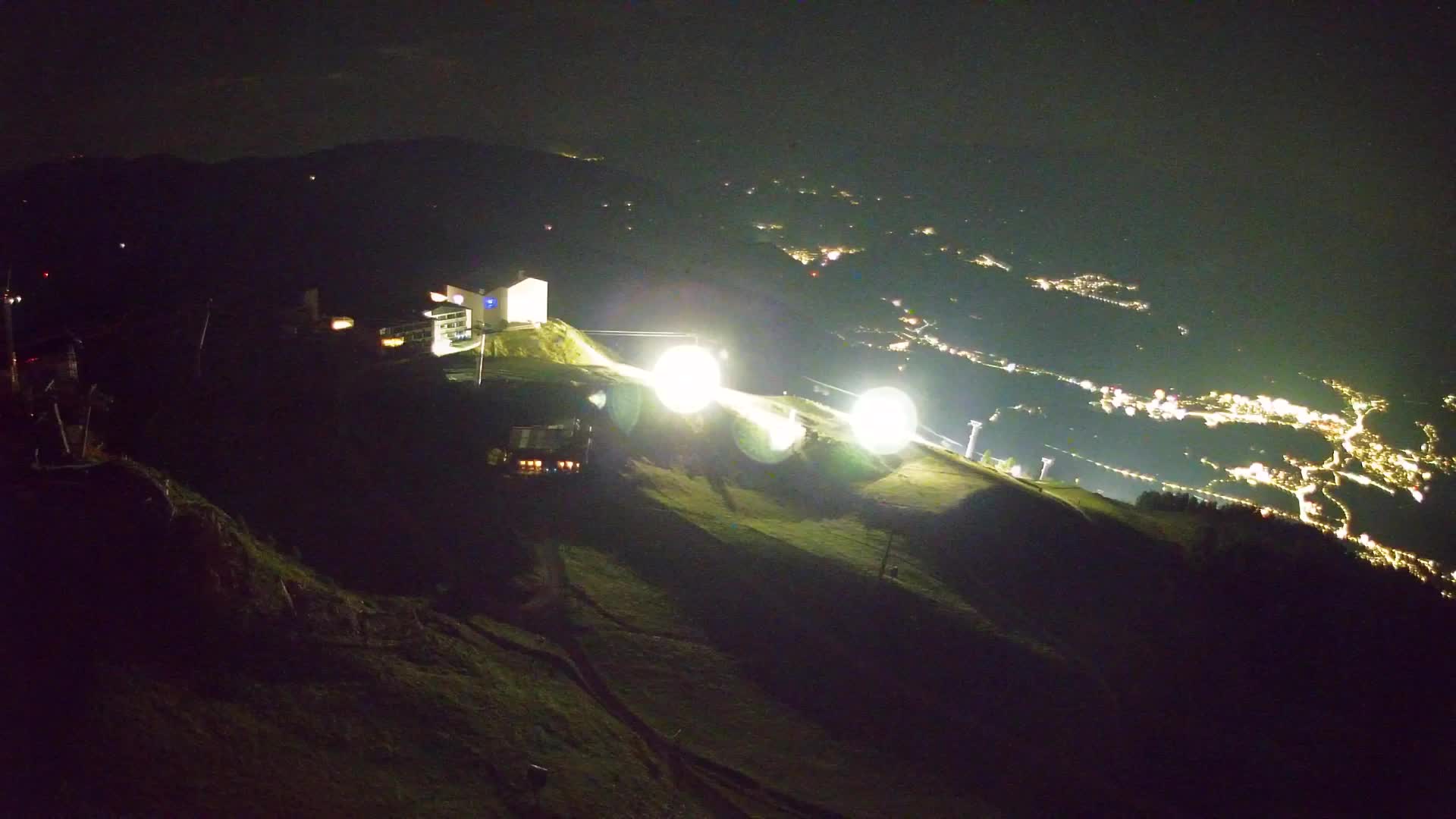 Skigebiet Kronplatz Gipfel | Blick auf Bruneck