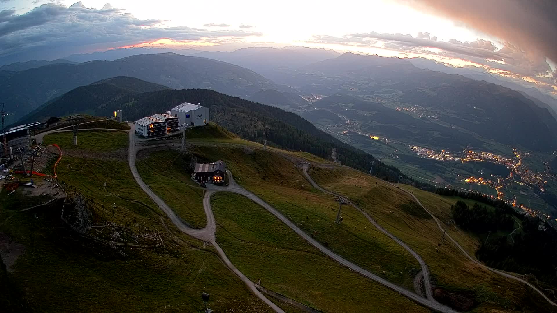 Smučišče Kronplatz – vrh | pogled na Bruneck