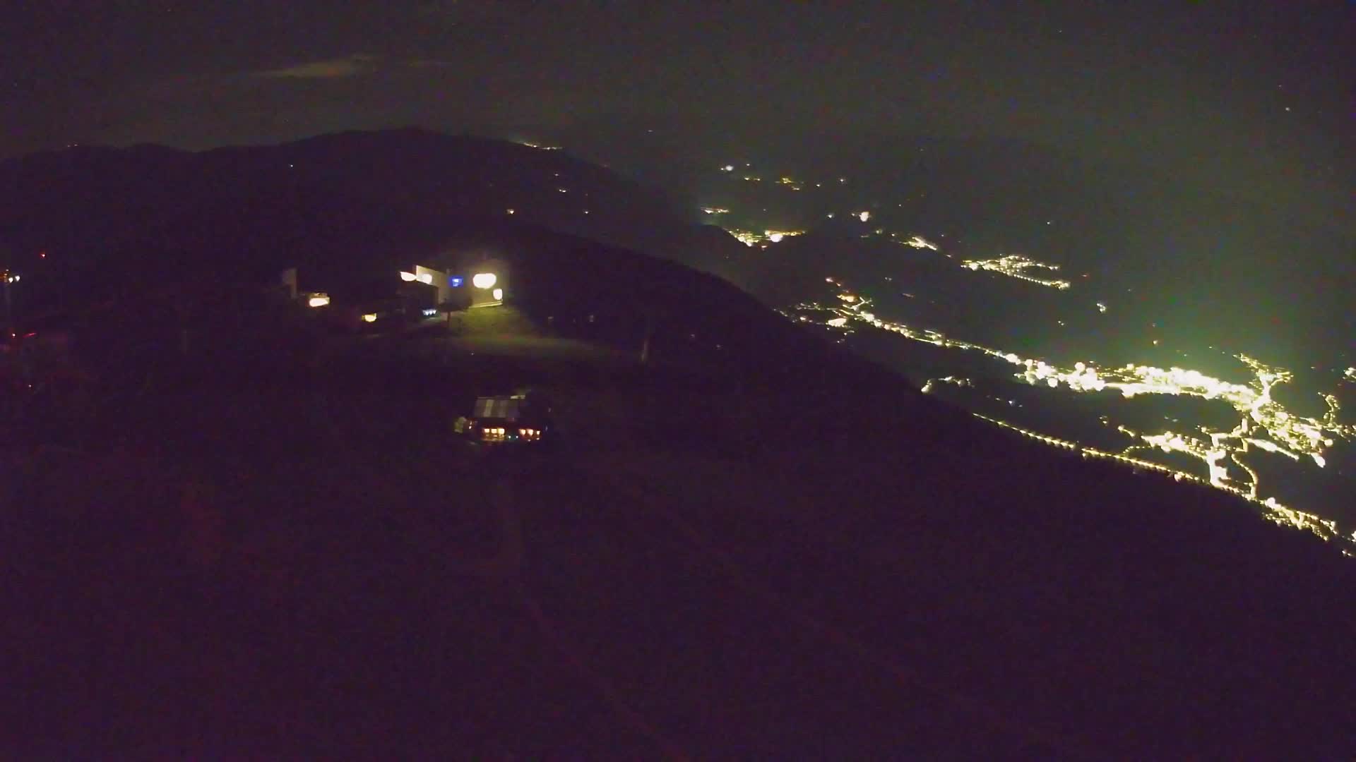 Skigebiet Kronplatz Gipfel | Blick auf Bruneck