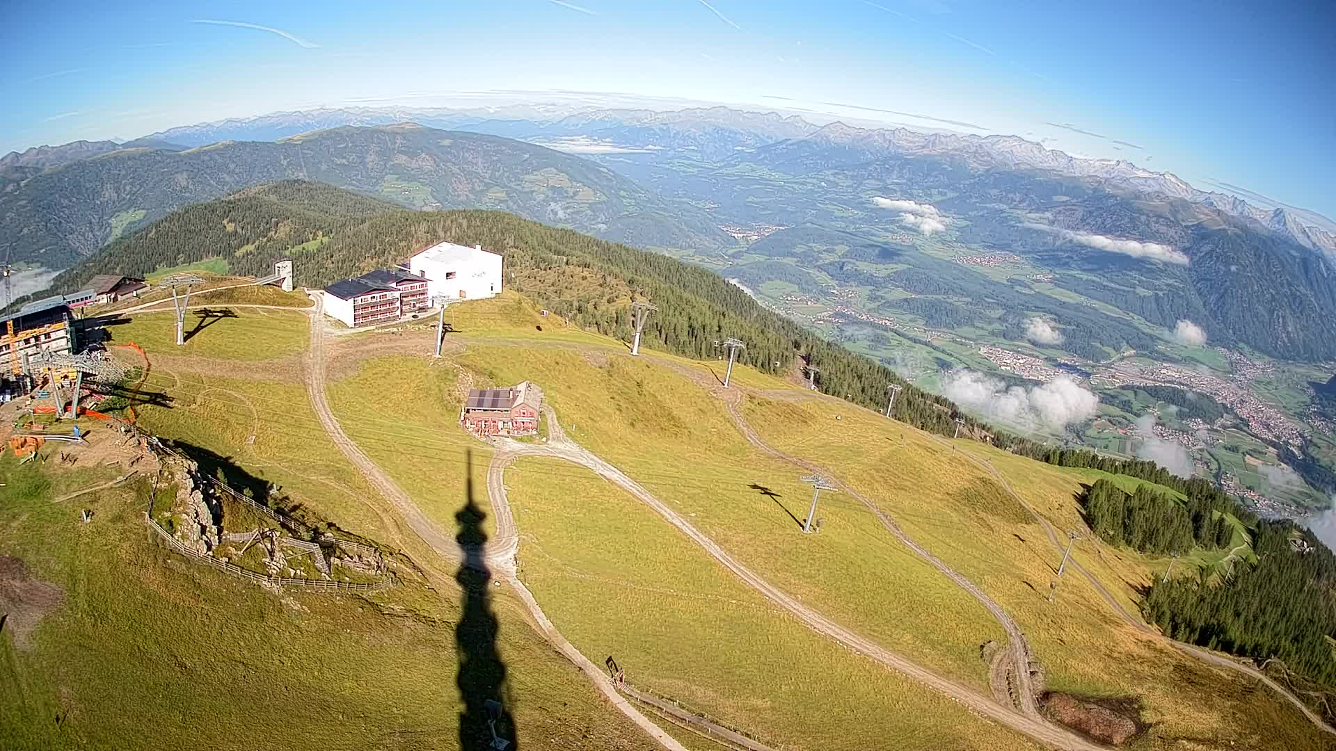 Smučišče Kronplatz – vrh | pogled na Bruneck