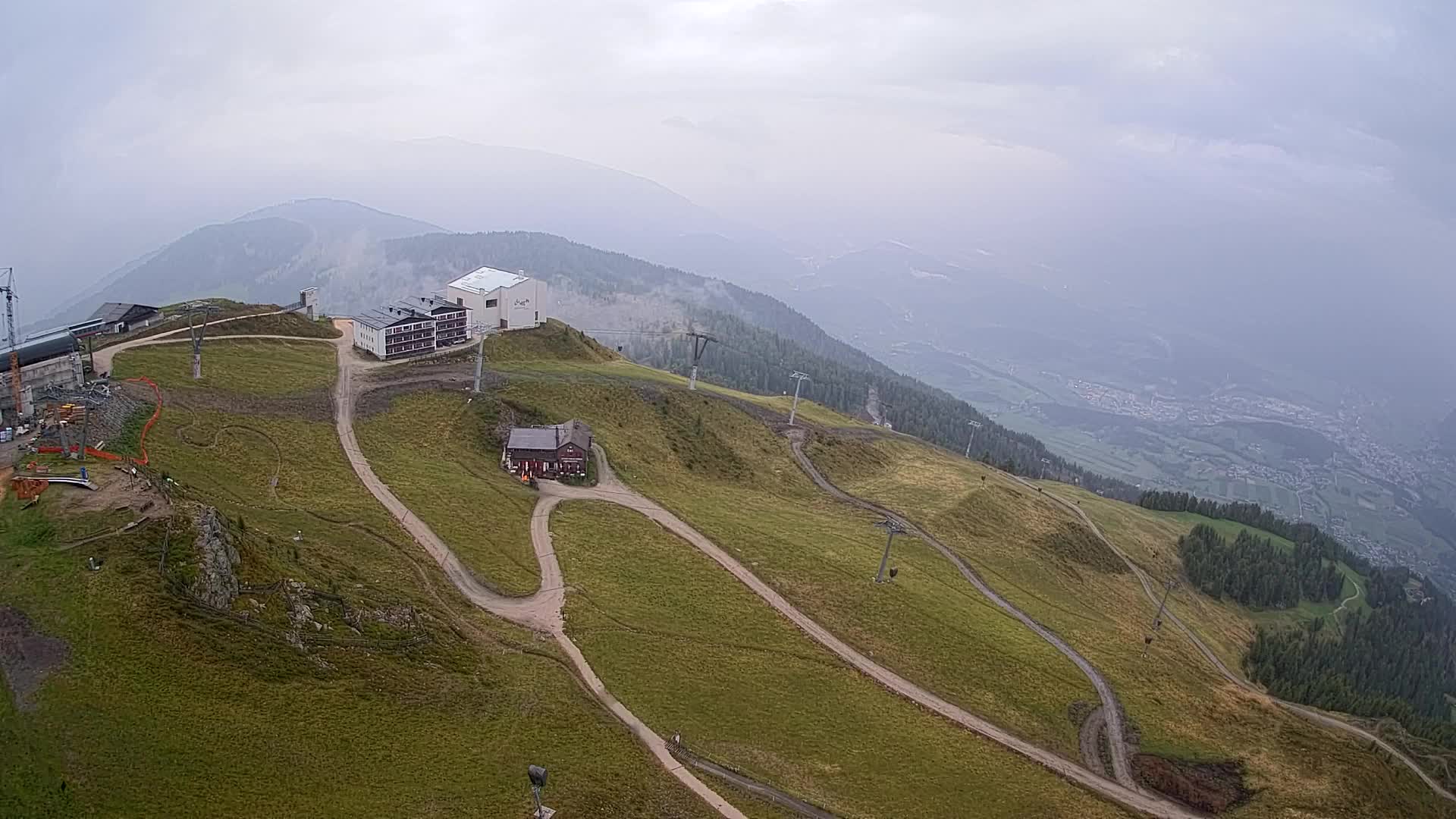 Smučišče Kronplatz – vrh | pogled na Bruneck