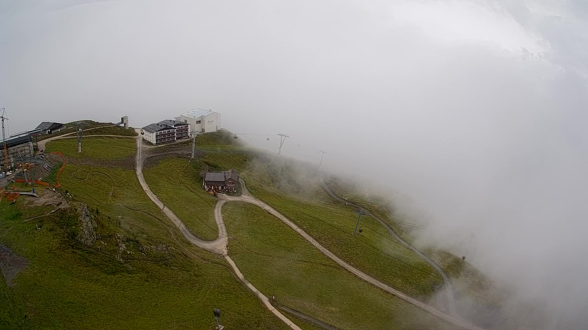 Skigebiet Kronplatz Gipfel | Blick auf Bruneck