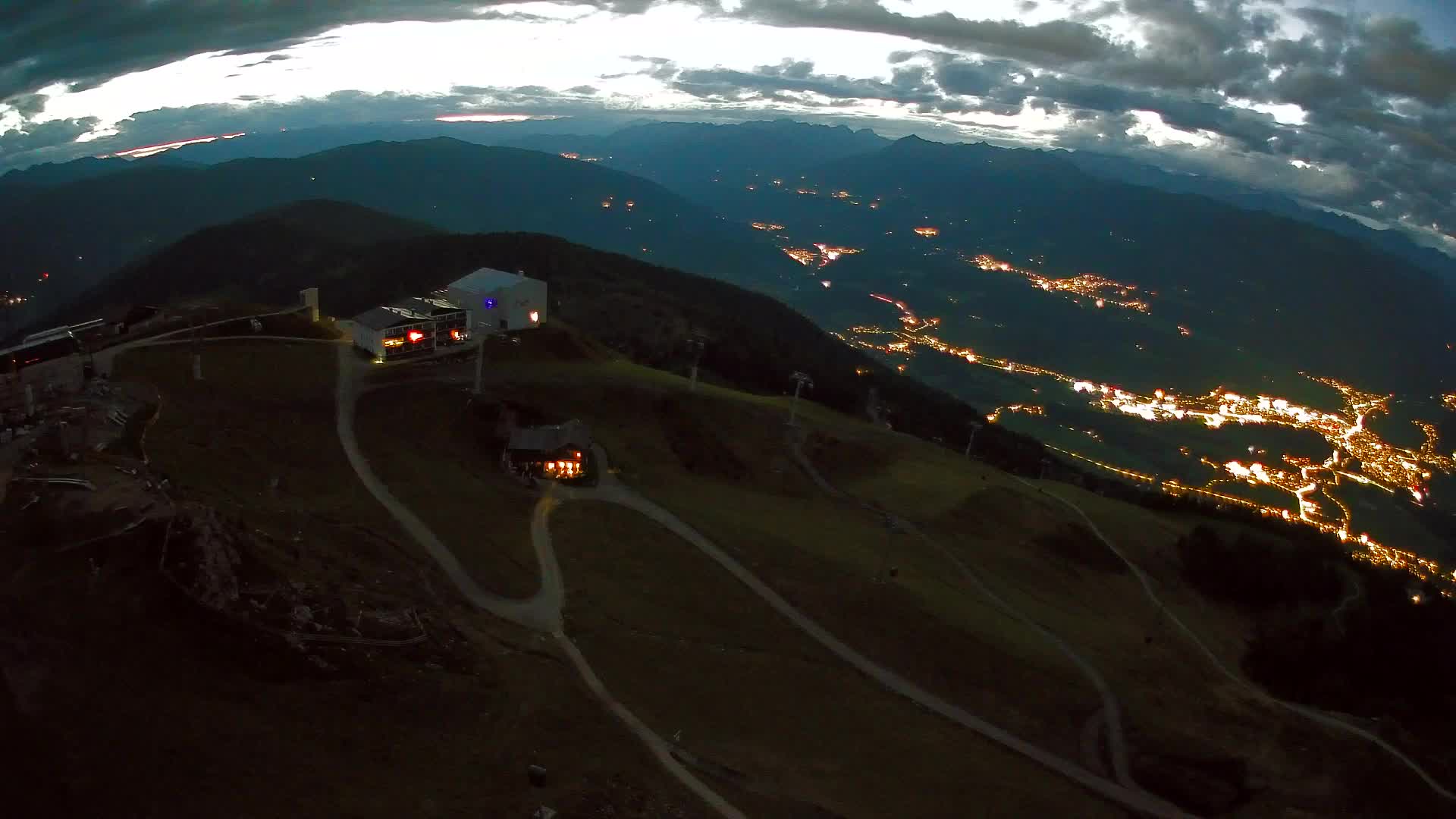 Kronplatz peak Ski resort | view to Bruneck