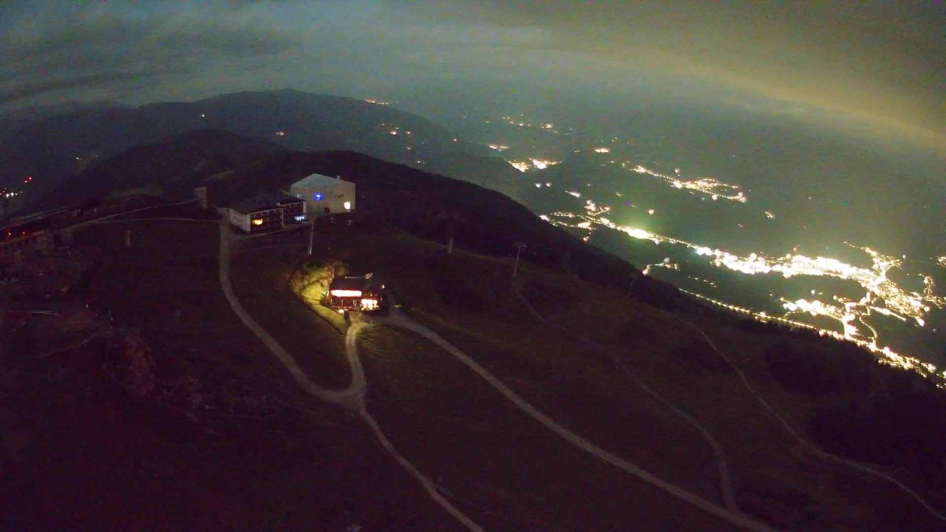 Kronplatz peak Ski resort | view to Bruneck